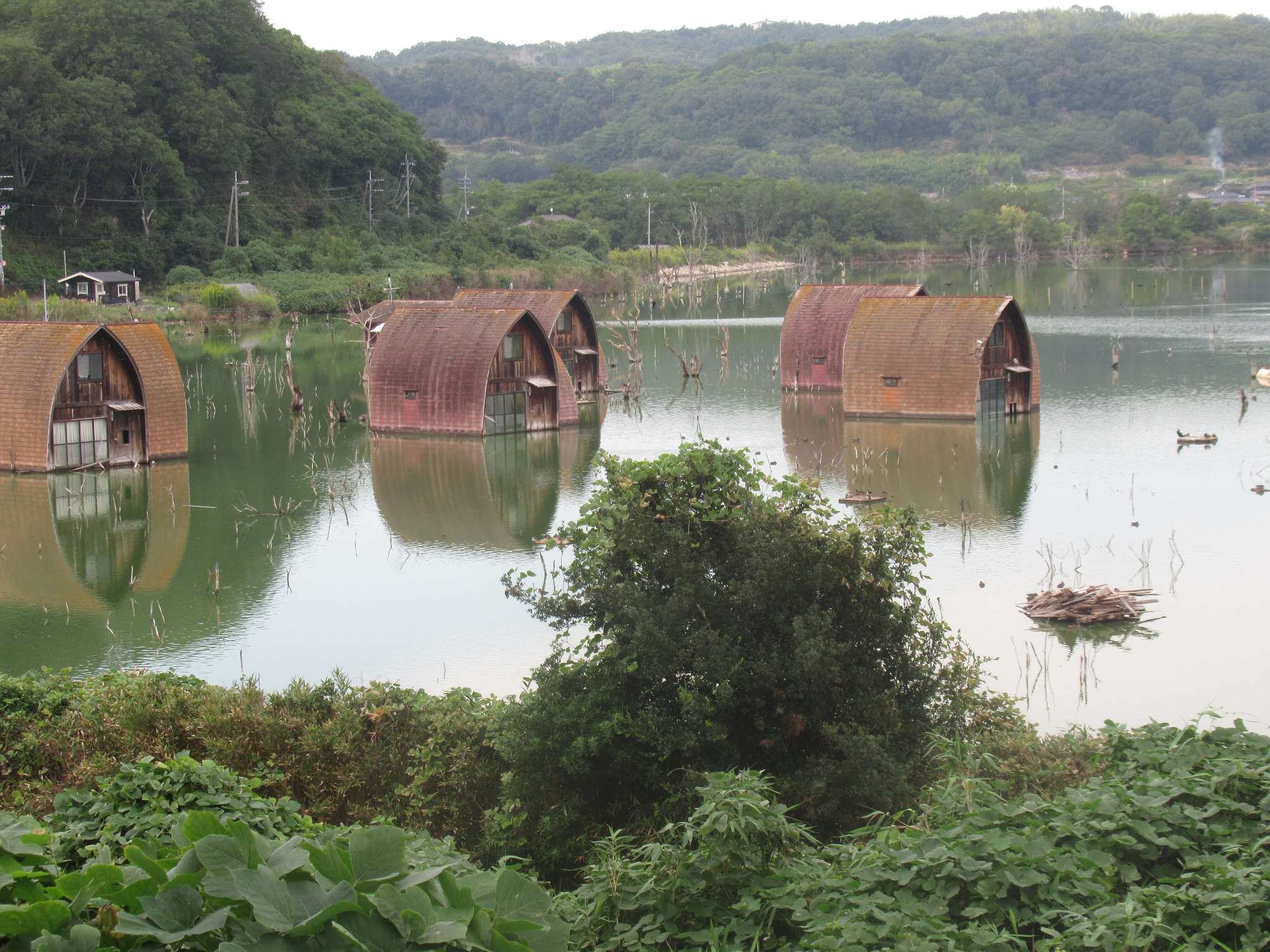 水没ペンション村(瀬戸内市)