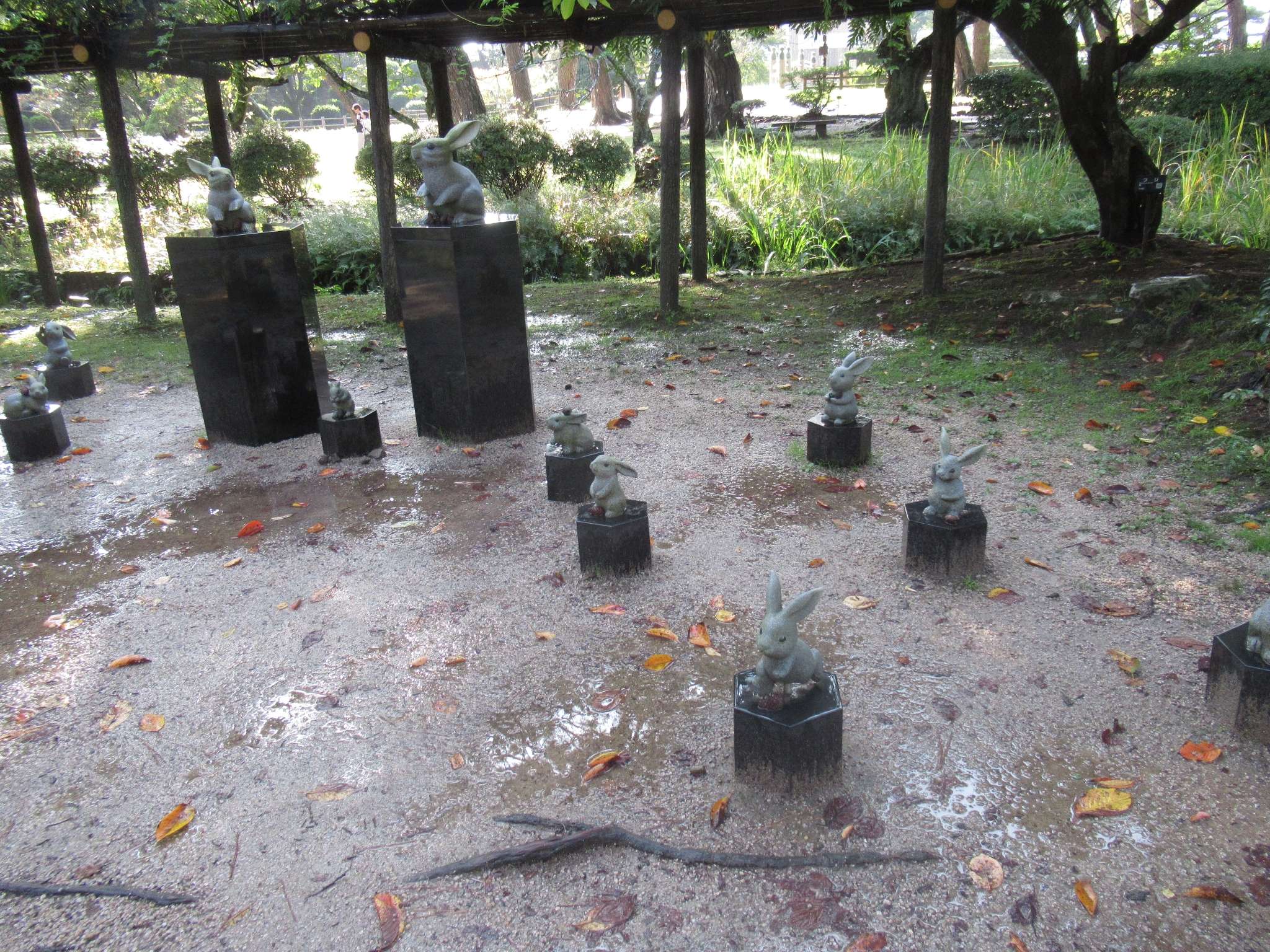 うさぎ像@出雲大社