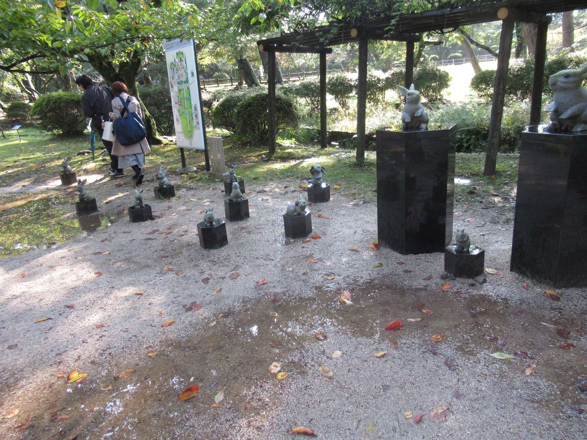 うさぎ像@出雲大社