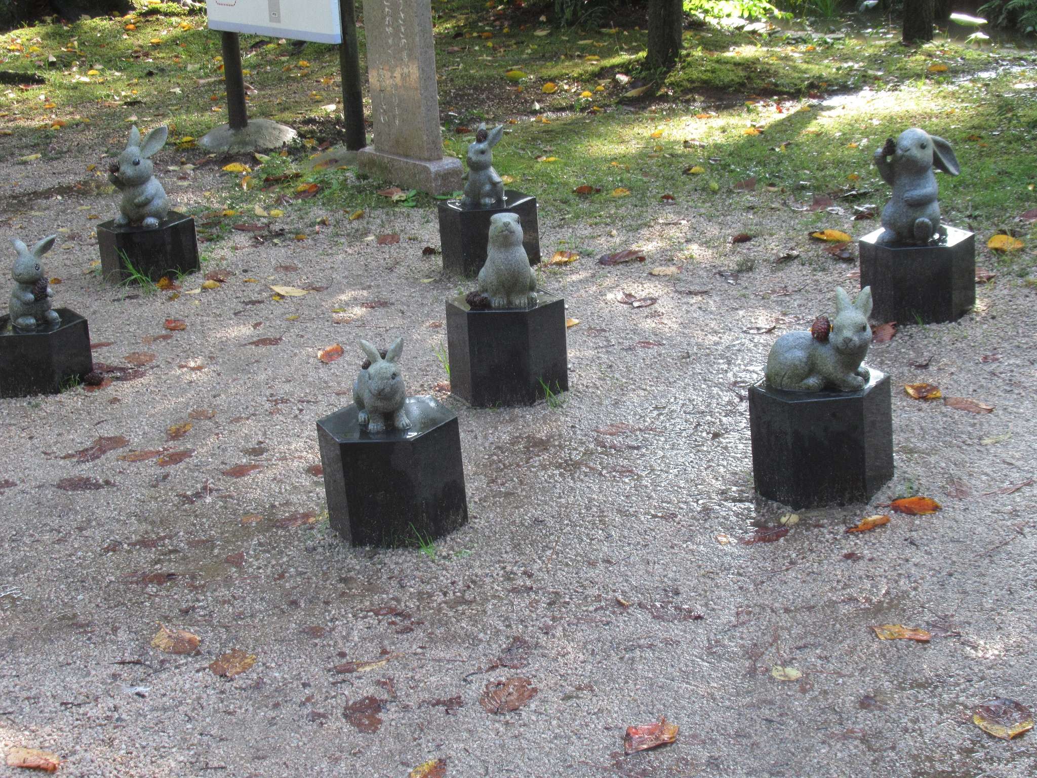 うさぎ像@出雲大社
