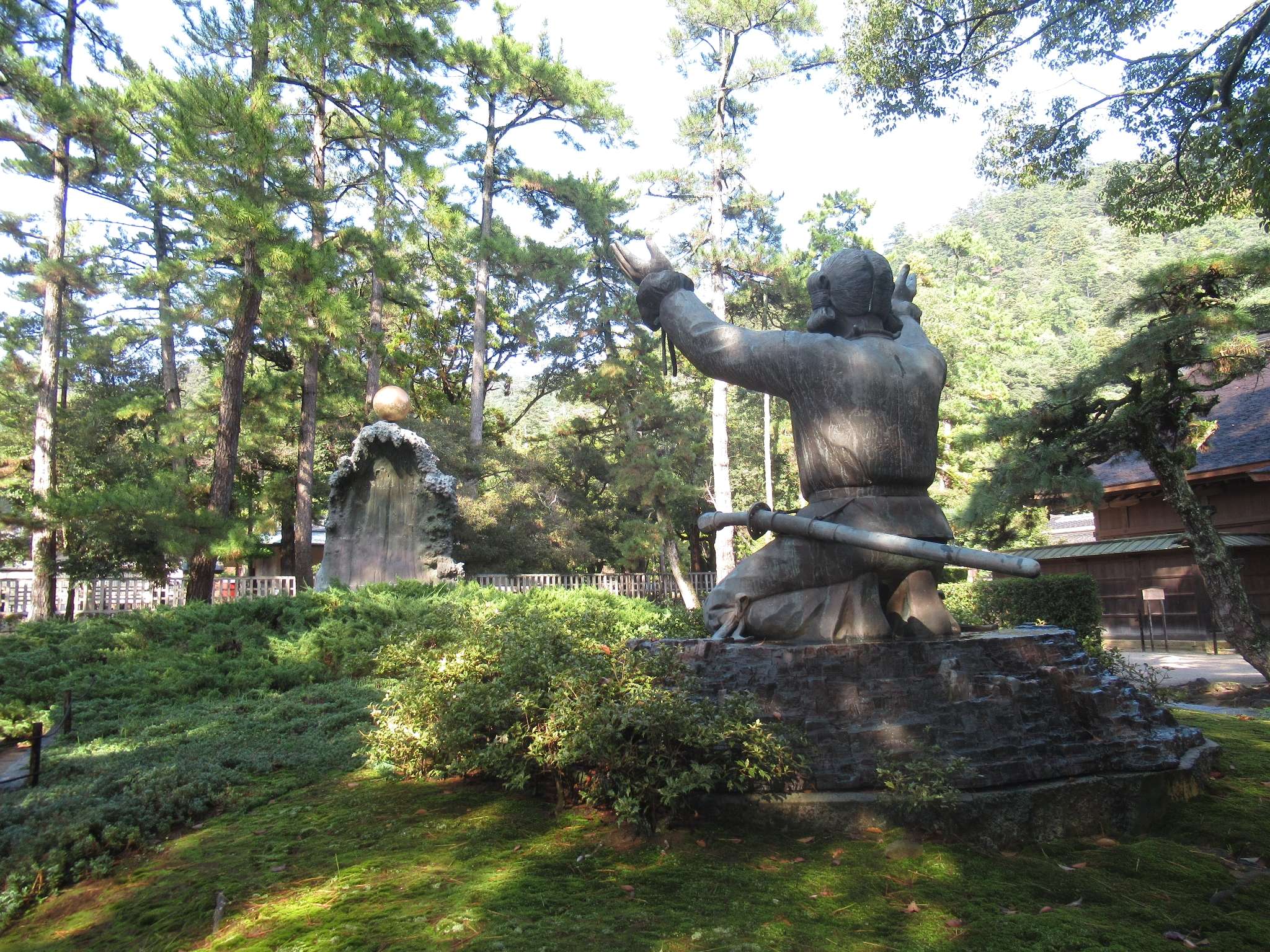 ムスビの御神像@出雲大社