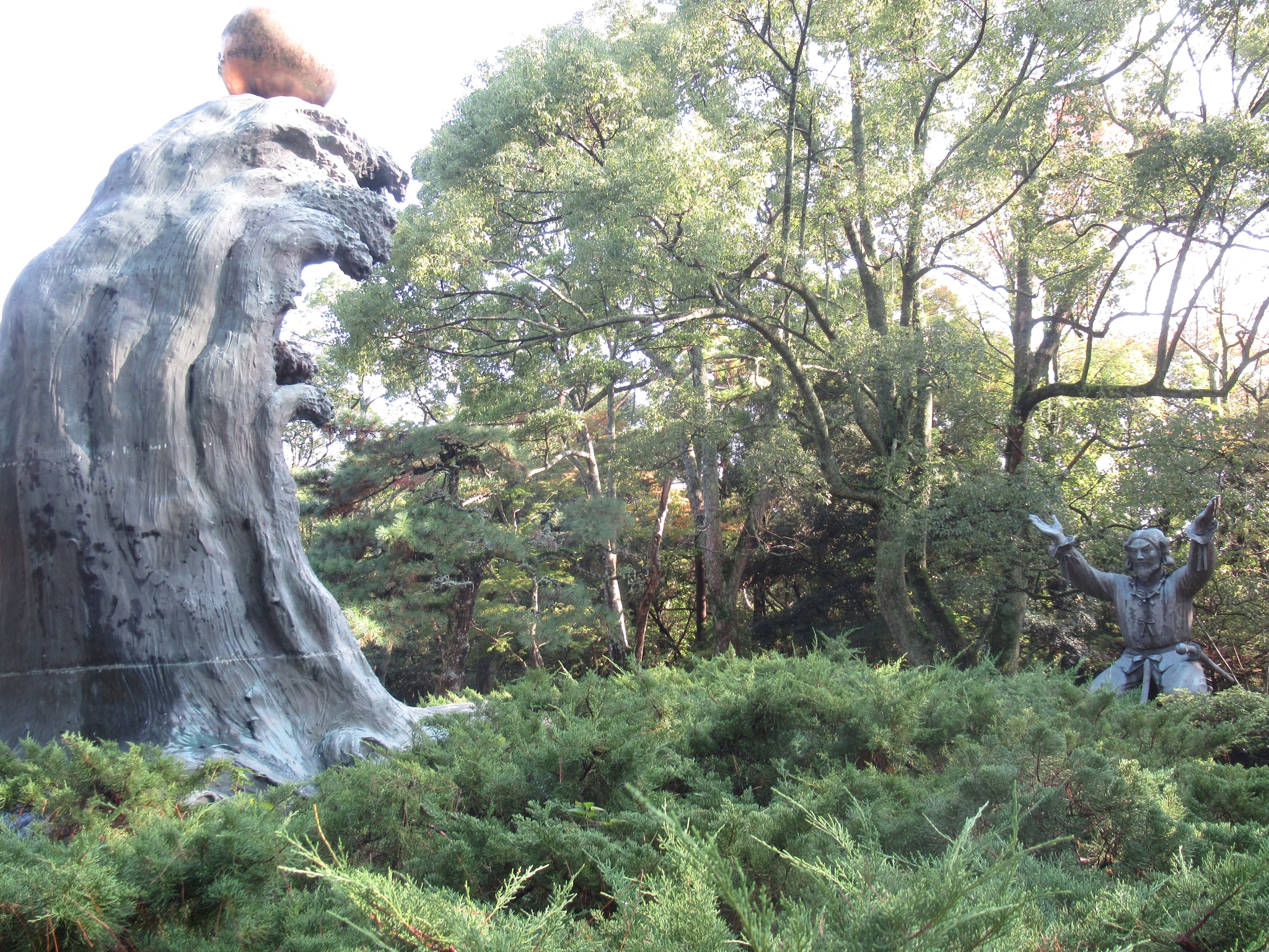 ムスビの御神像@出雲大社