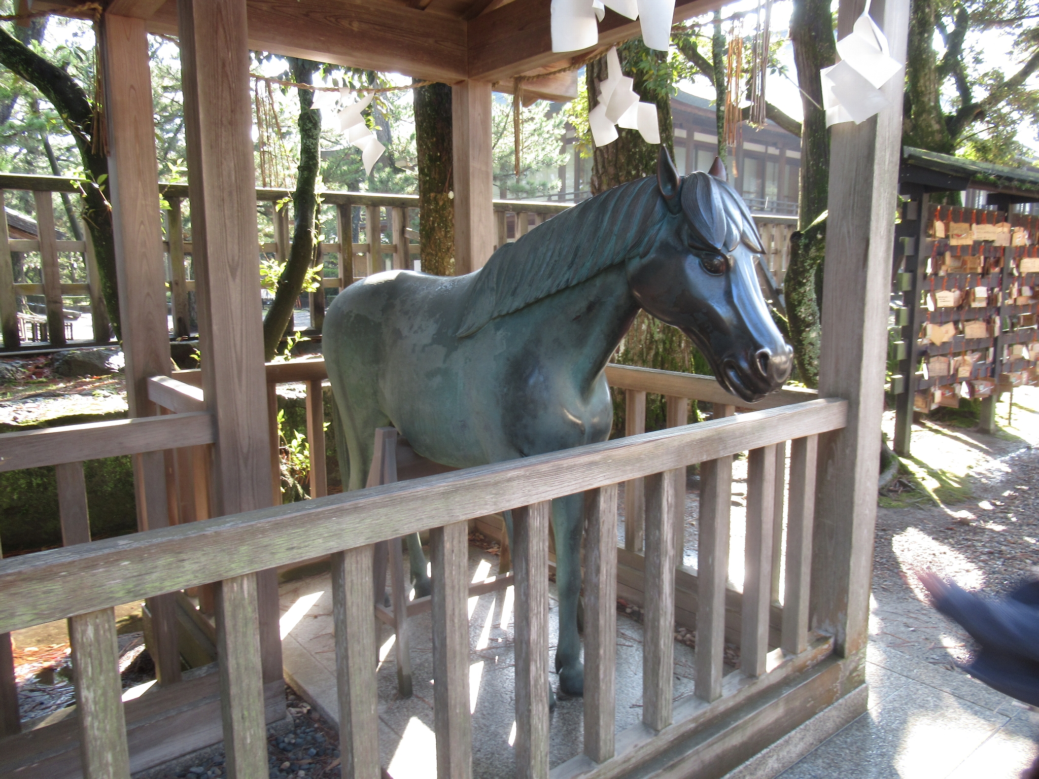 神馬像@出雲大社