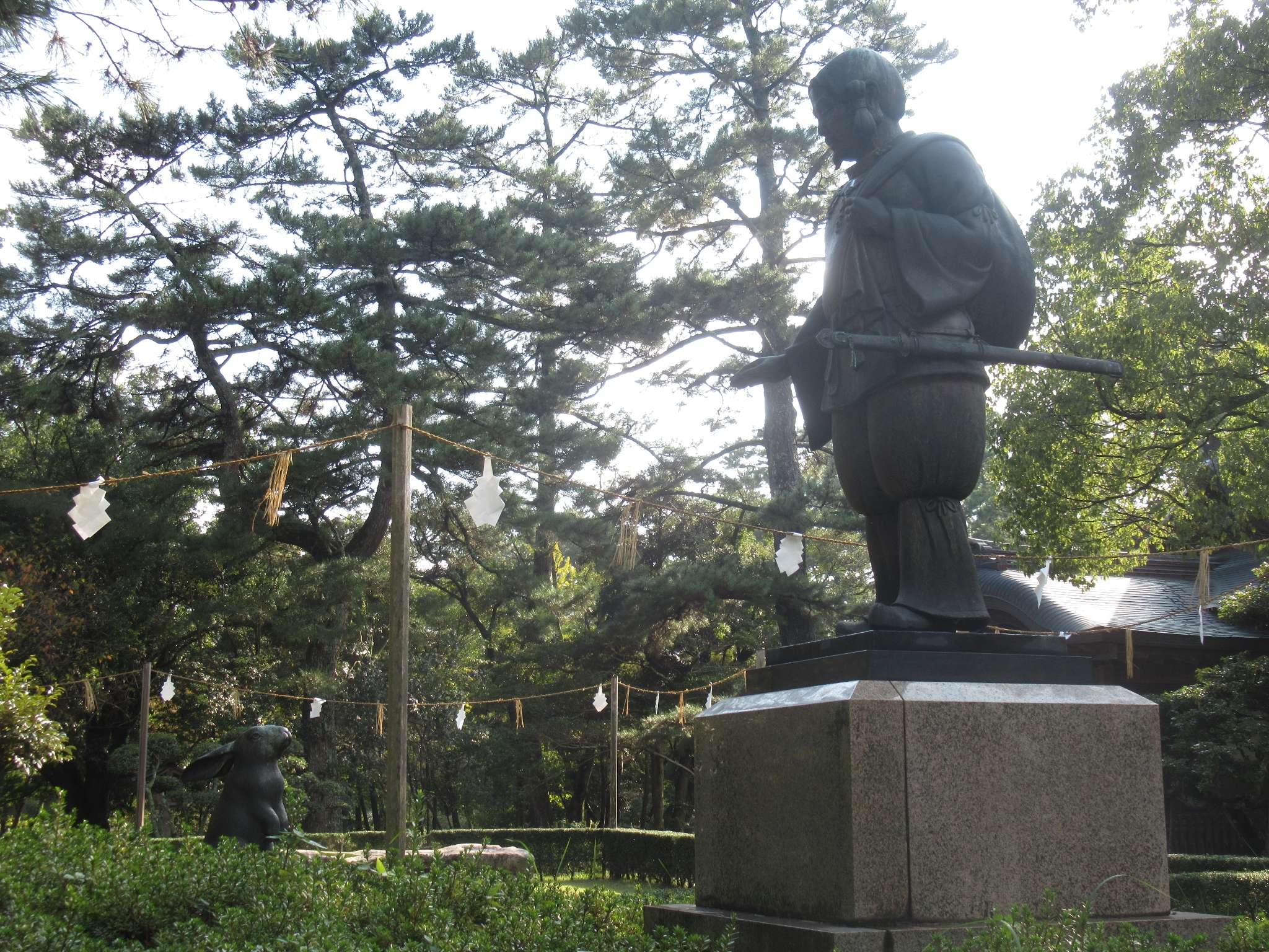 御慈愛の御神像@出雲大社