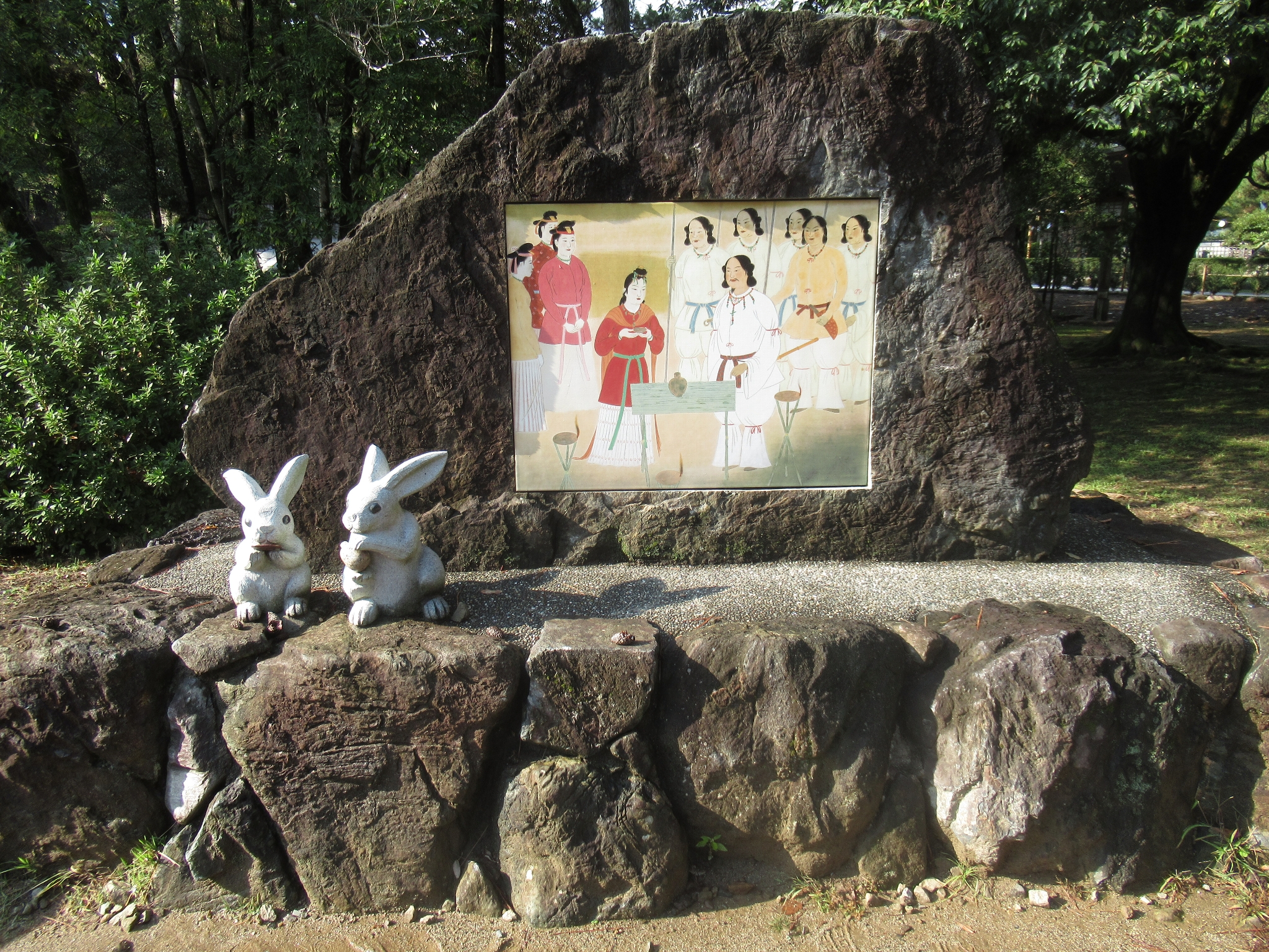 縁結びの碑@出雲大社