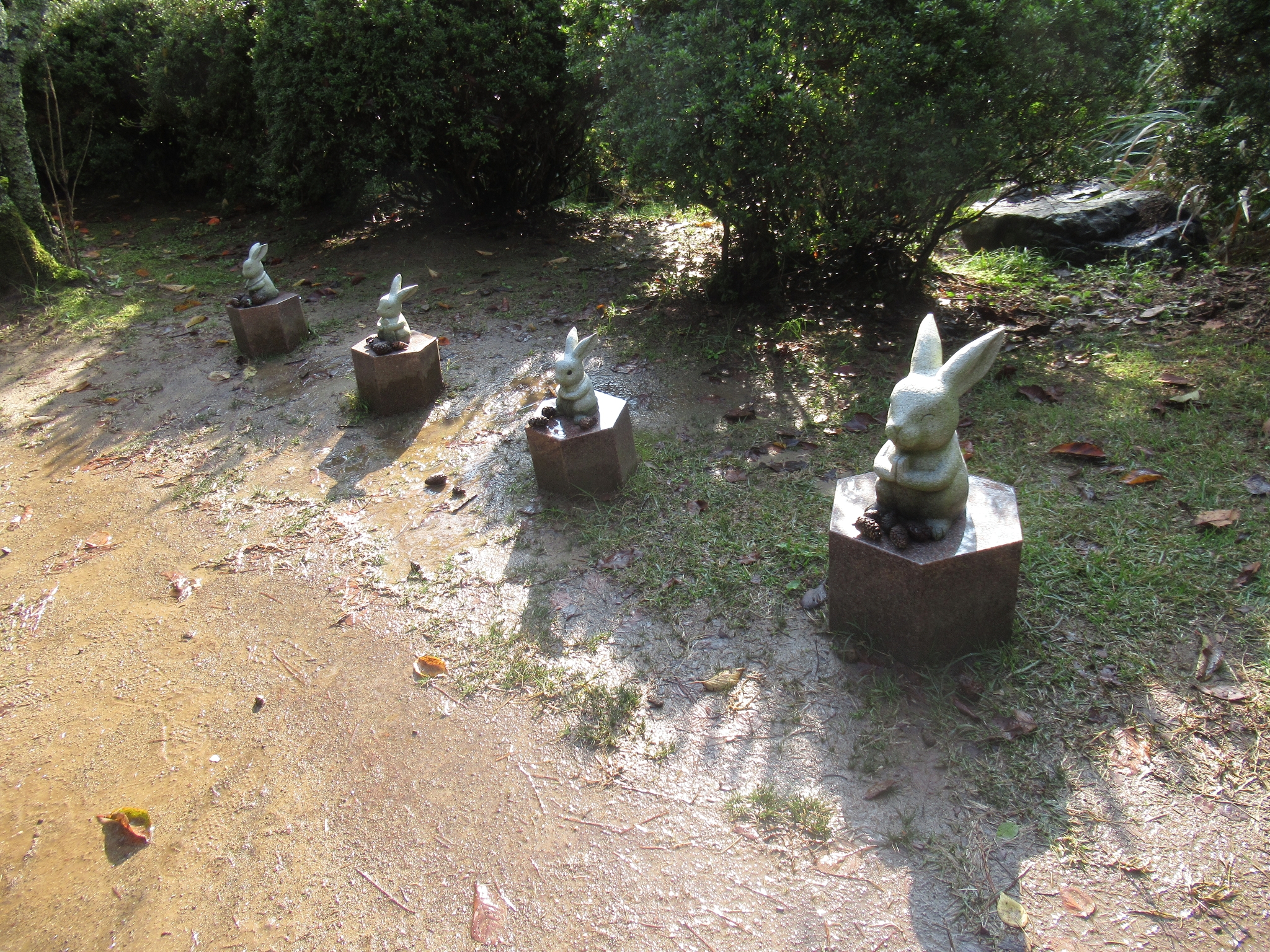 うさぎ像@出雲大社