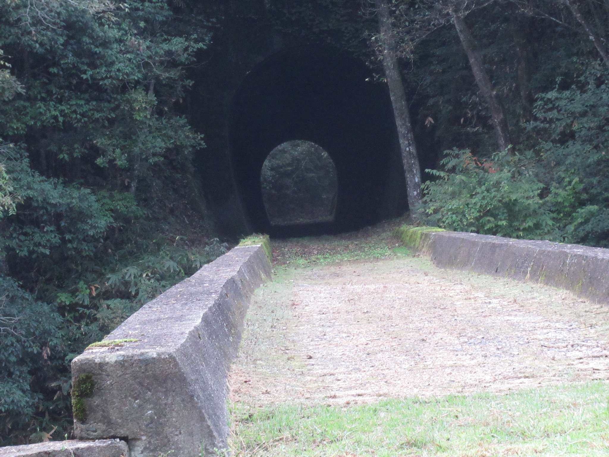 幻の今福線遺構・アーチ橋(浜田市)