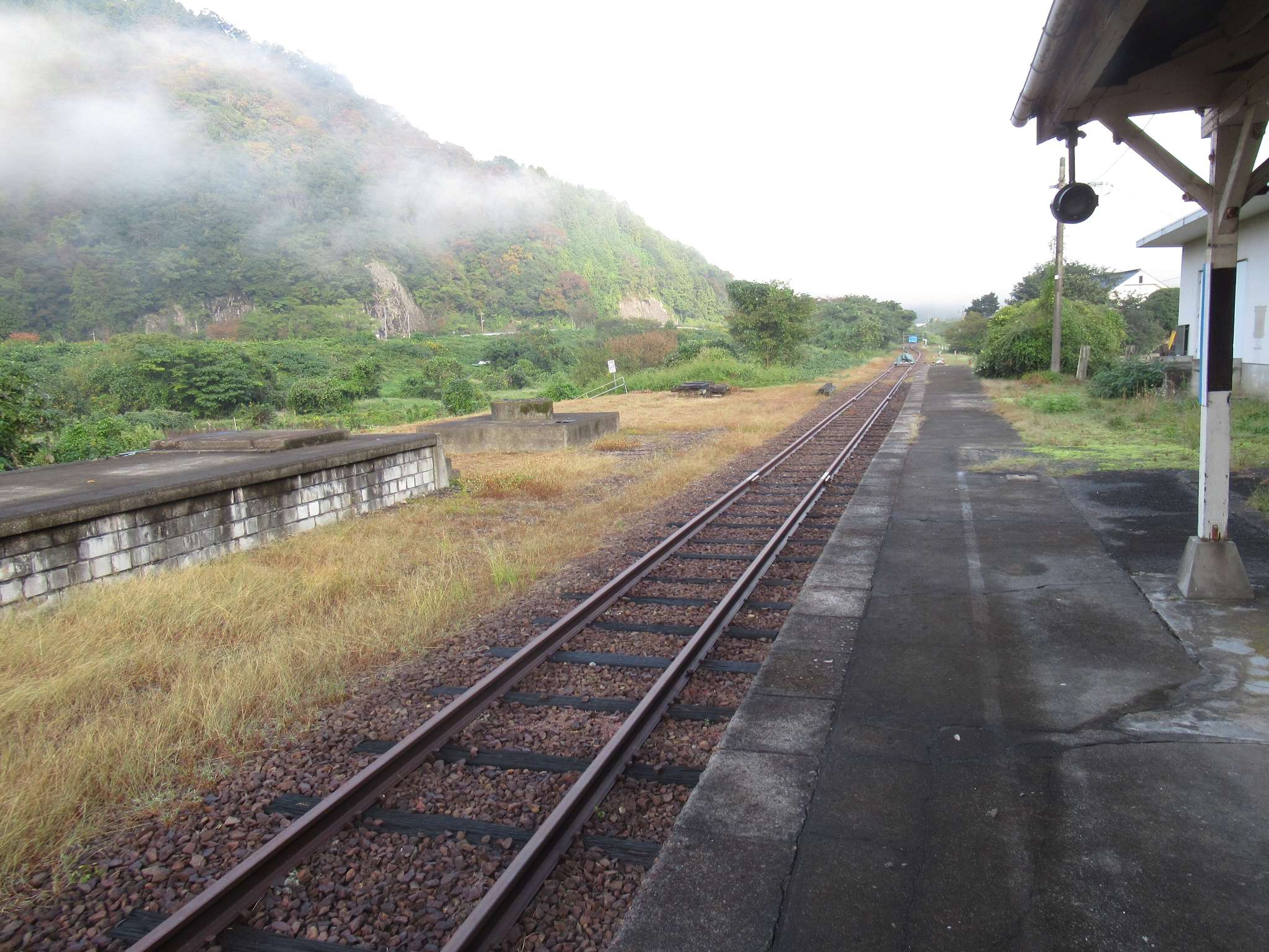 川戸駅跡(江津市)