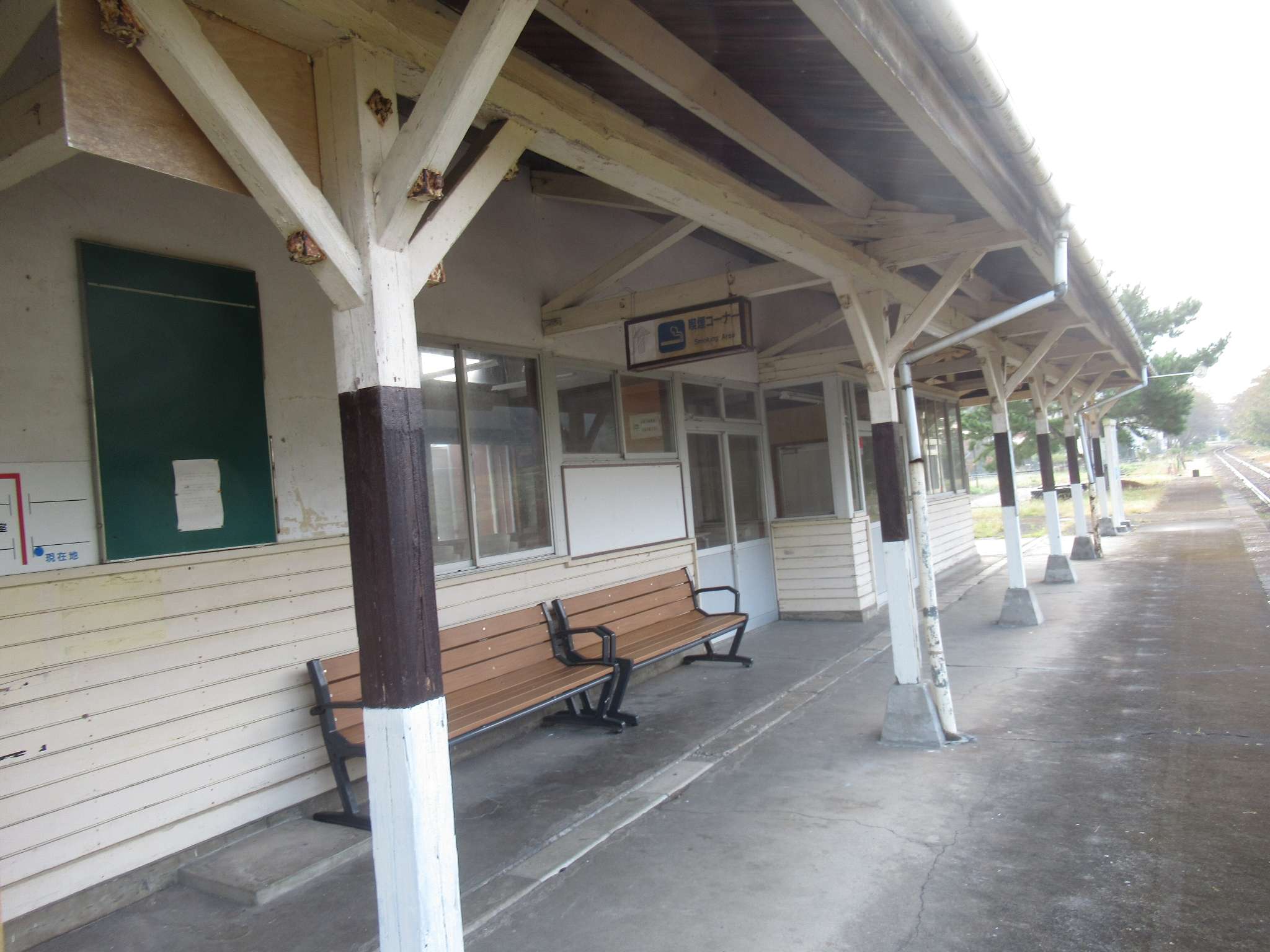 川戸駅跡(江津市)