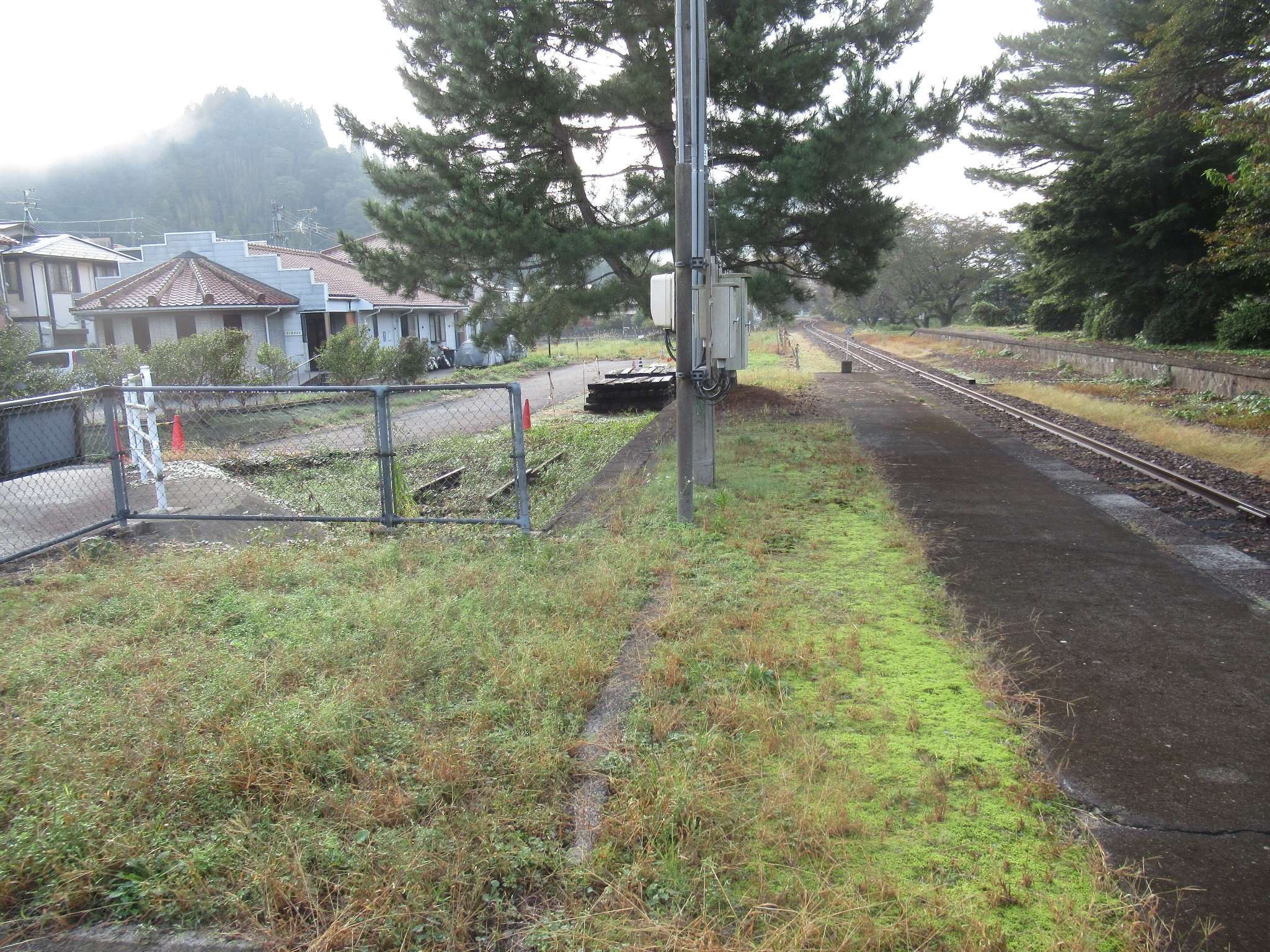 川戸駅跡(江津市)