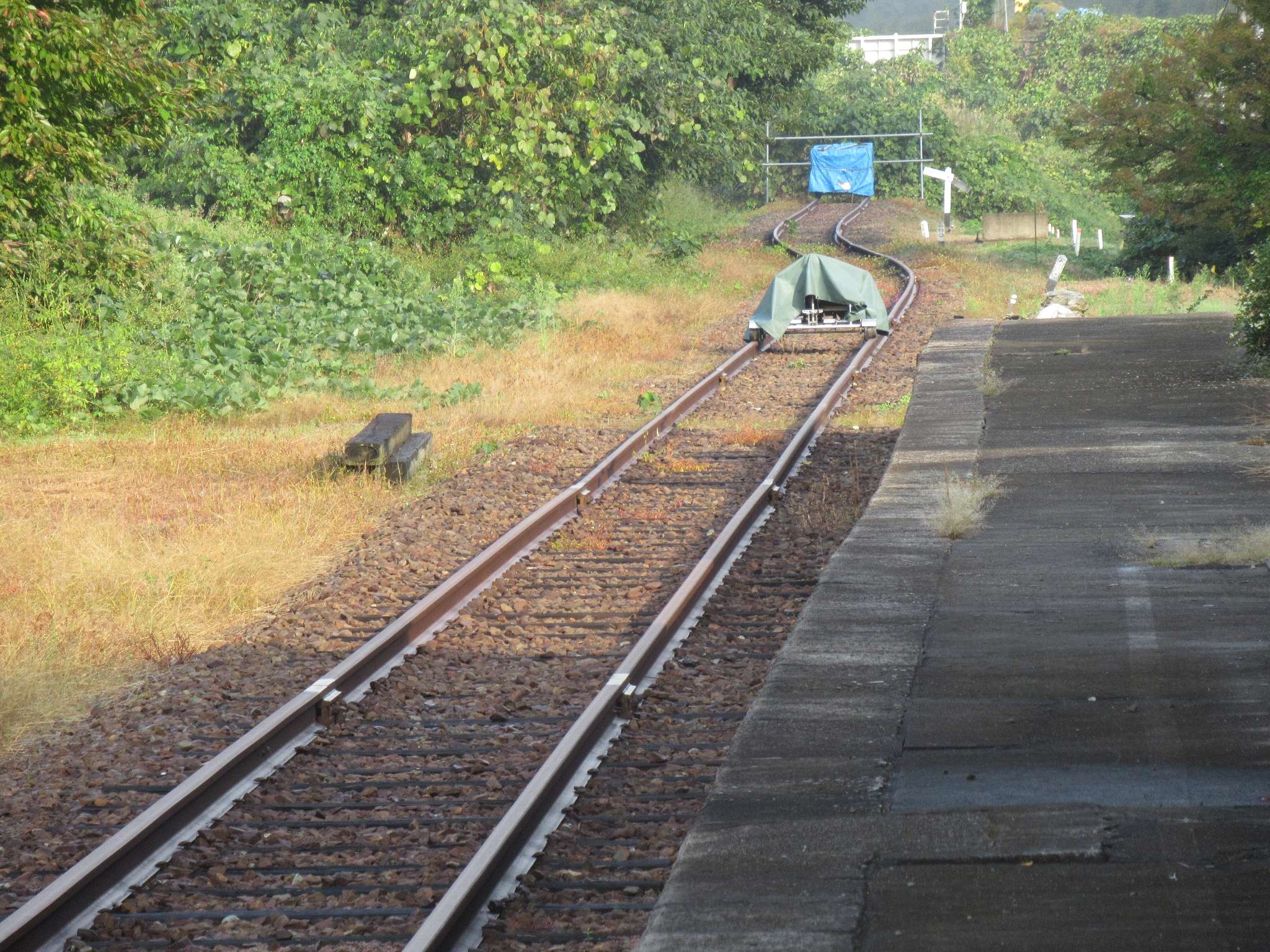 川戸駅跡(江津市)