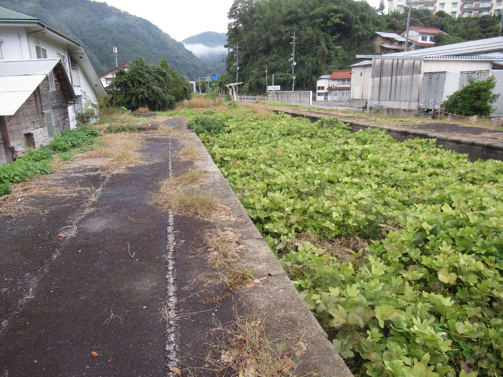 道の駅かわもと・因原駅跡(川本町)