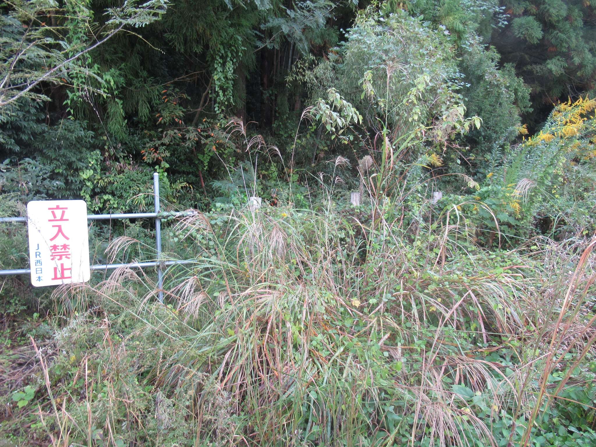 木路原駅跡(川本町)