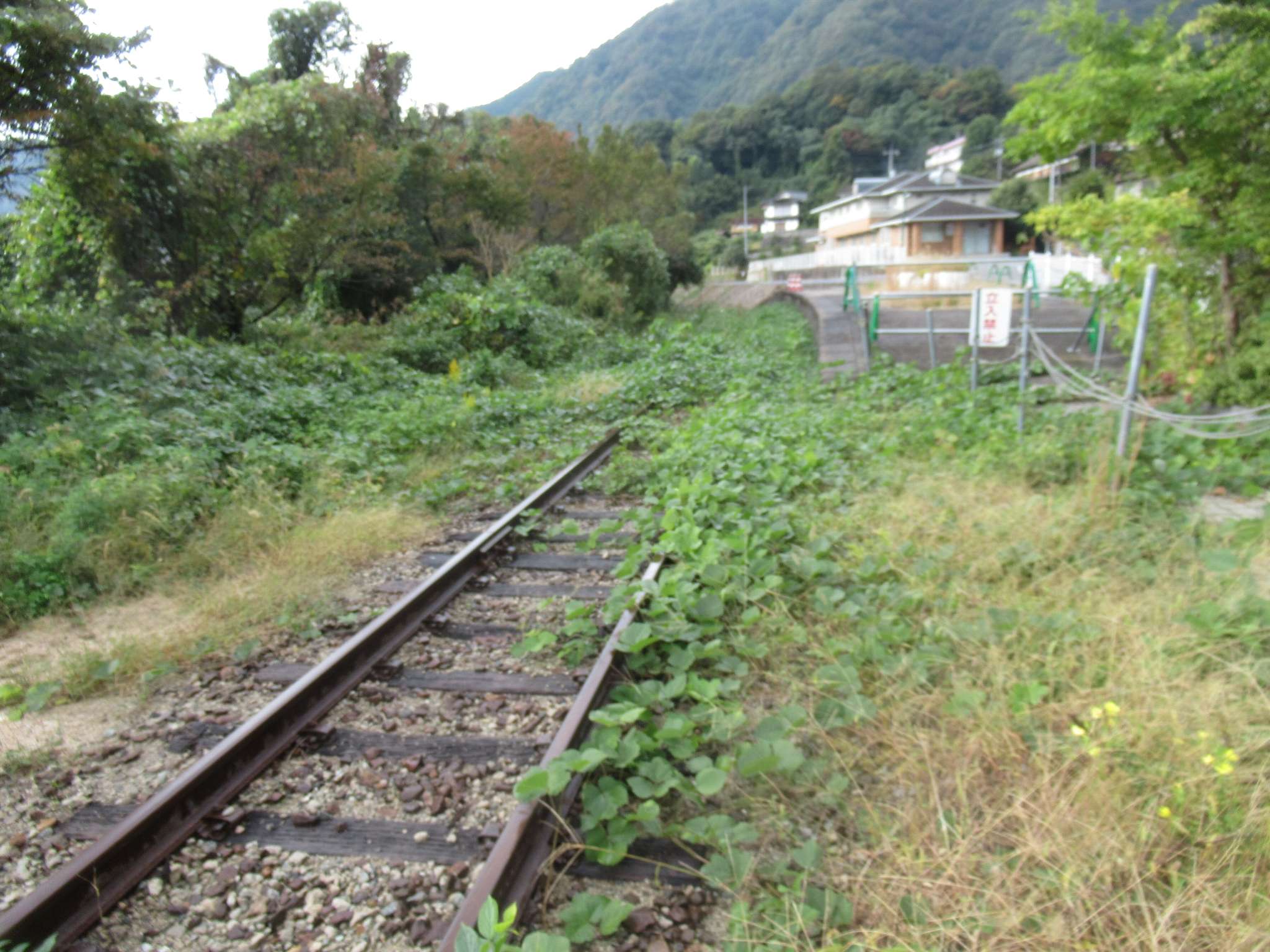 粕淵駅跡(美郷町)