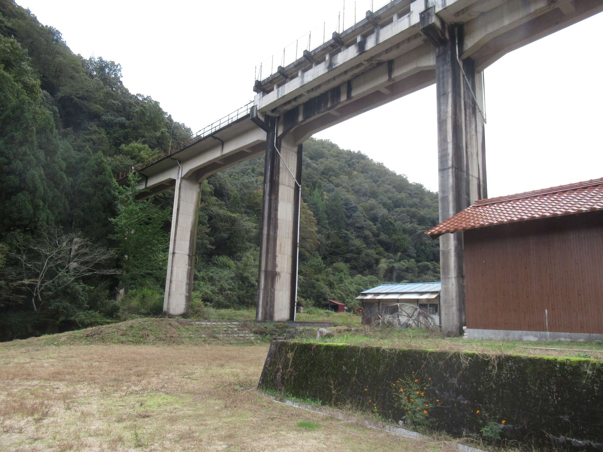 宇都井駅跡(邑南町)