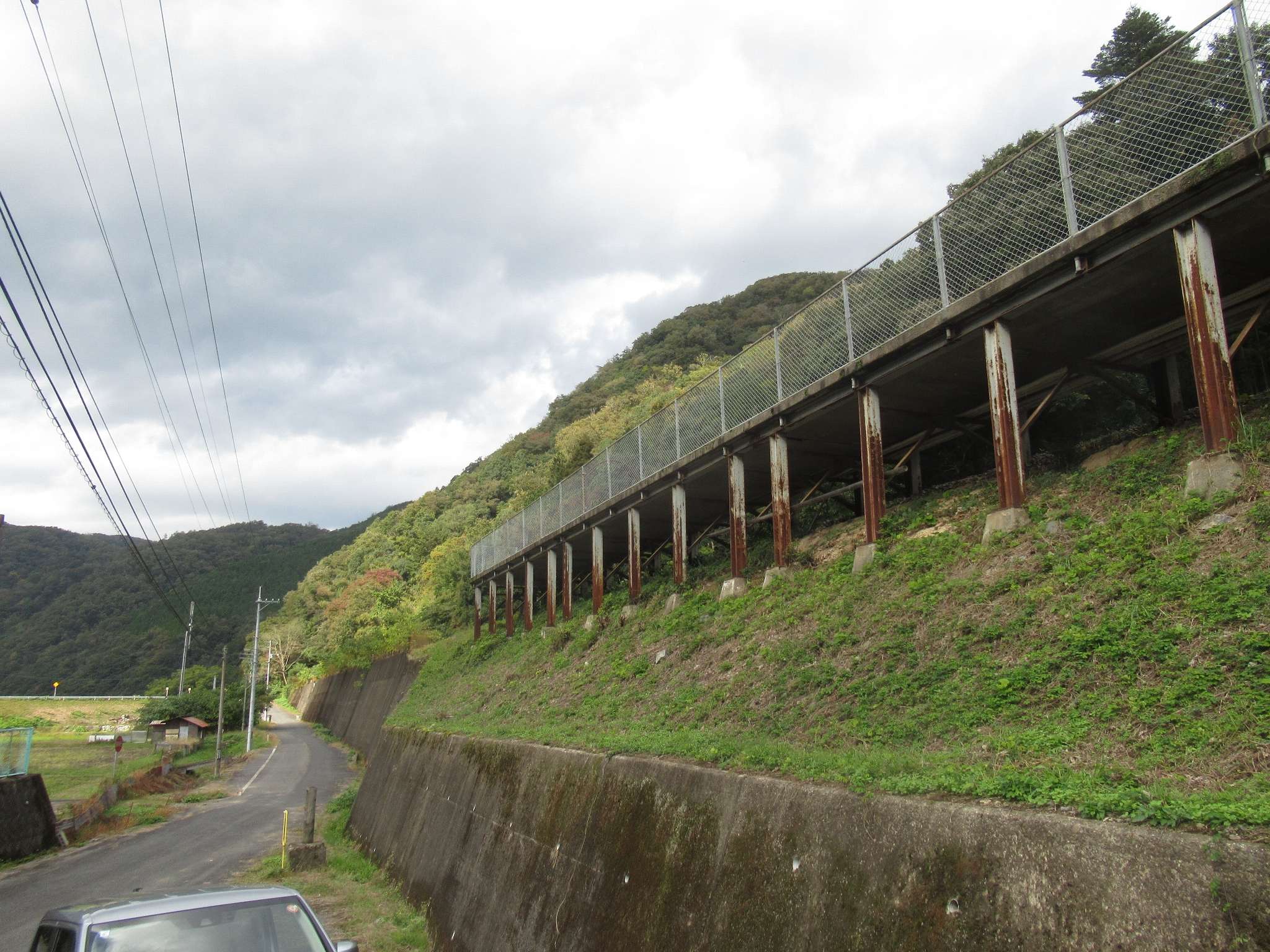 伊賀和志駅跡(三次市)