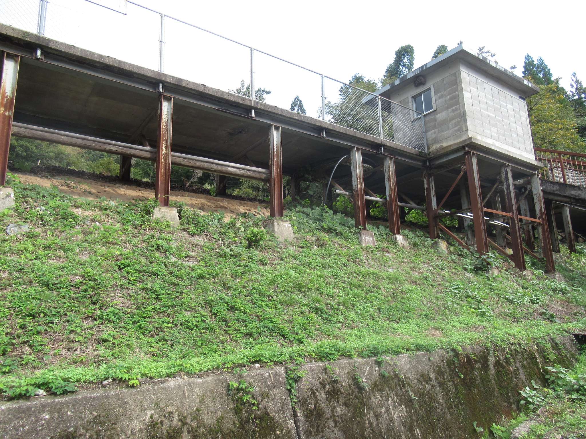 伊賀和志駅跡(三次市)