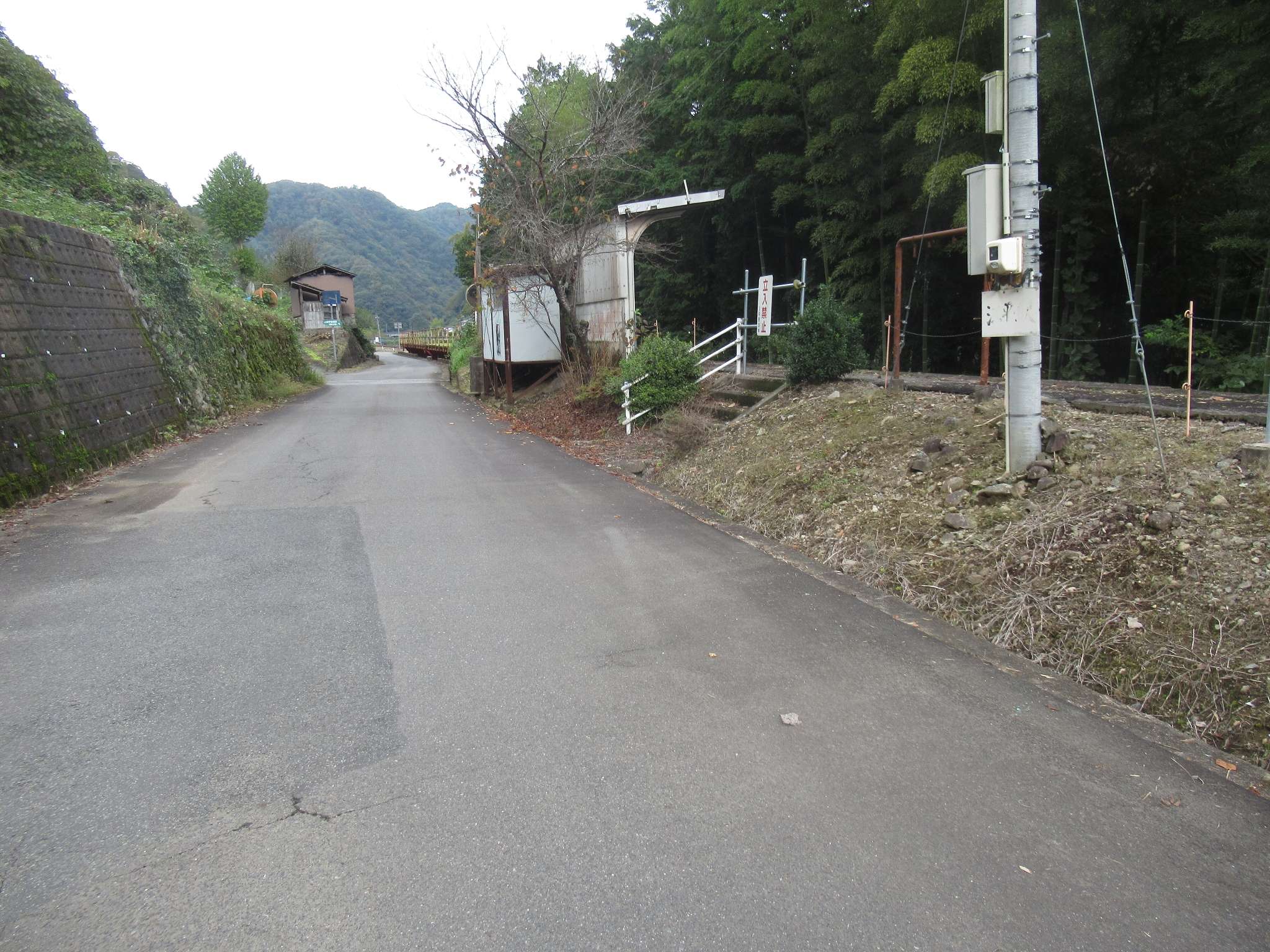 江平駅跡(邑南町)