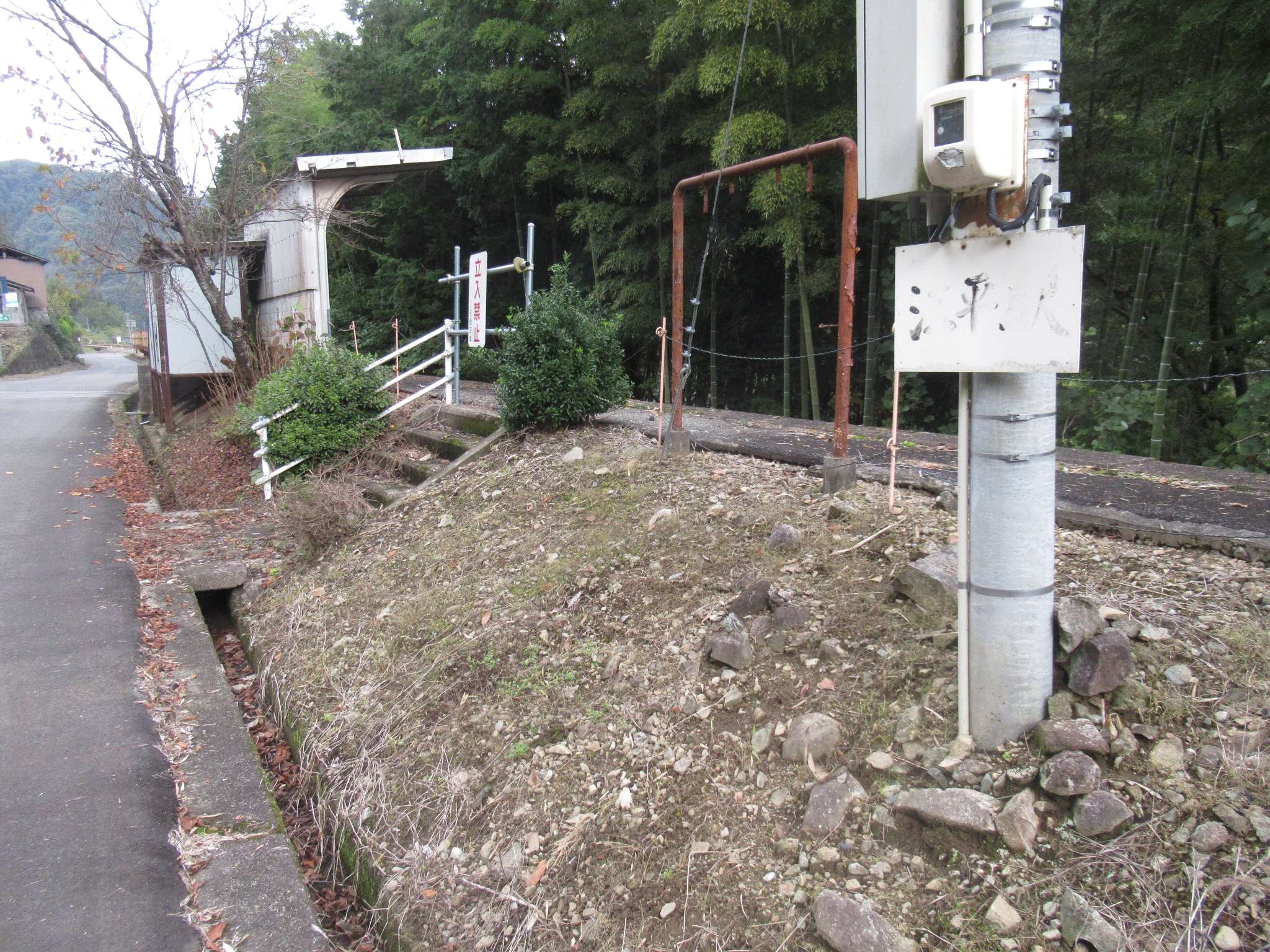江平駅跡(邑南町)
