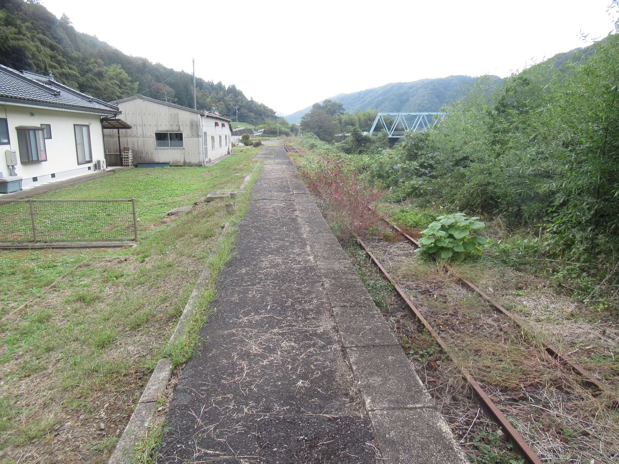 香淀駅跡(三次市)