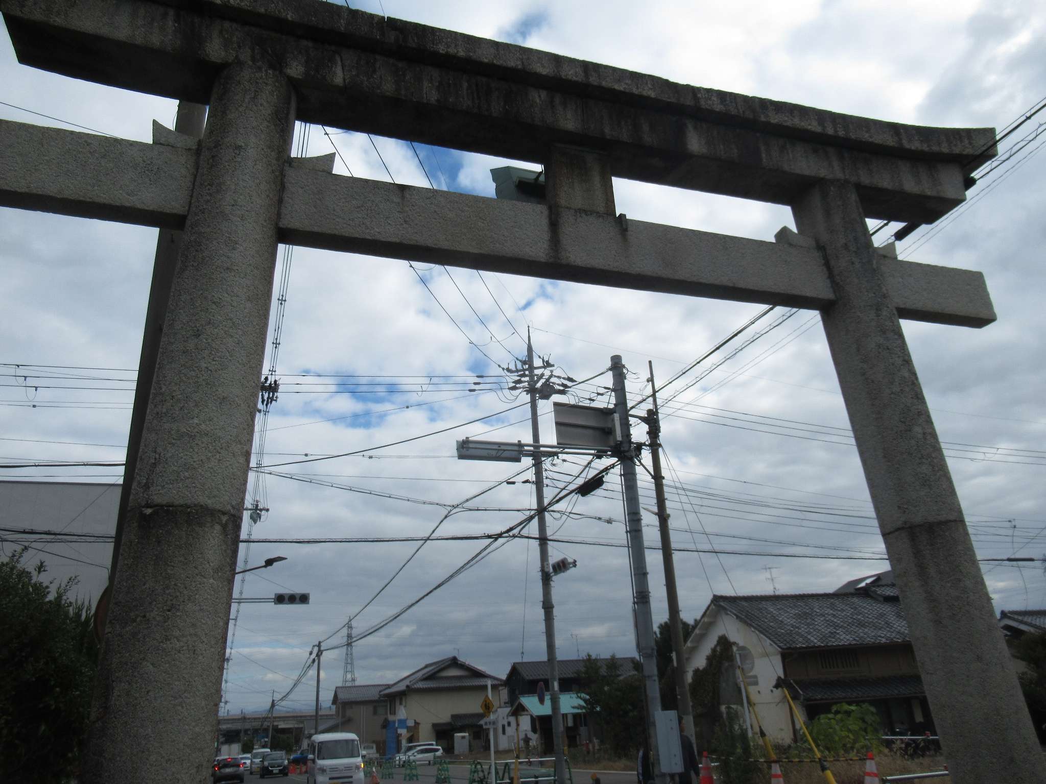 日吉大社一の鳥居(大津市)