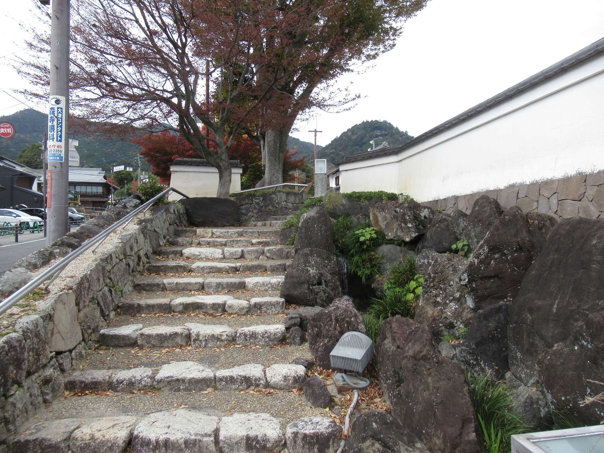 紅葉@坂本比叡山口駅