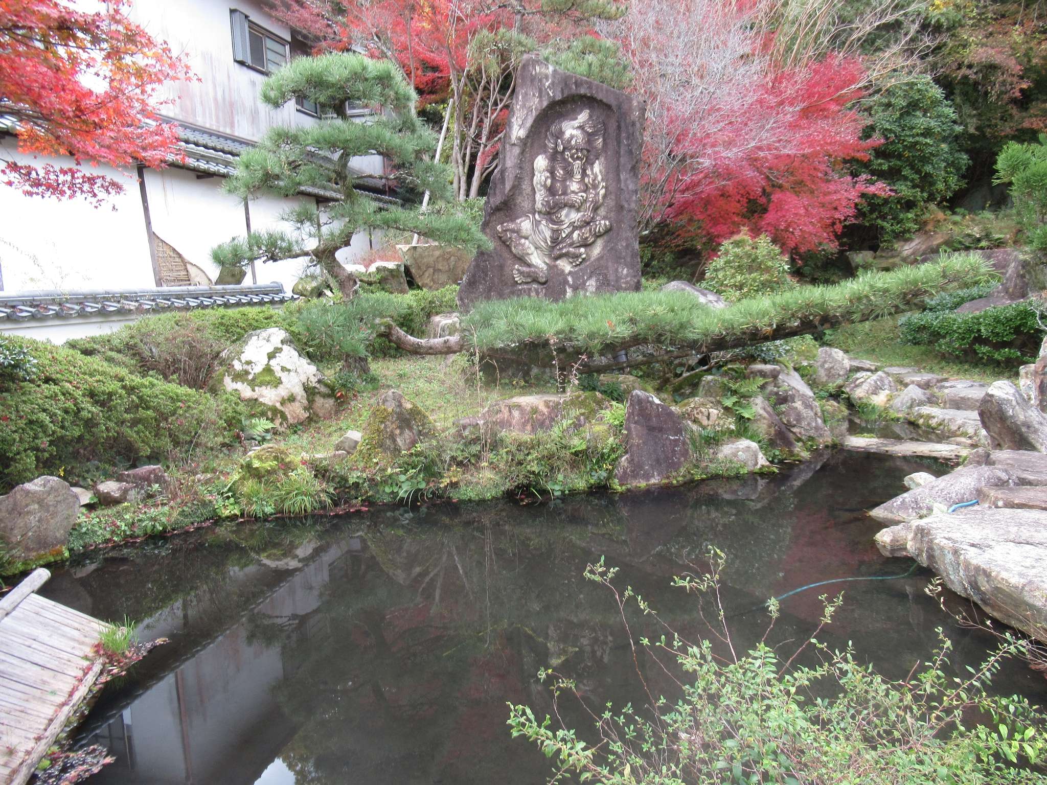 朗澄大徳ゆかりの庭園@石山寺