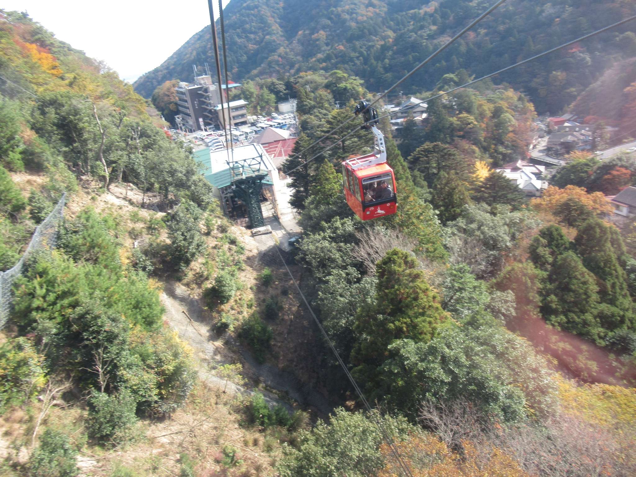 御在所ロープウエイ(菰野町)