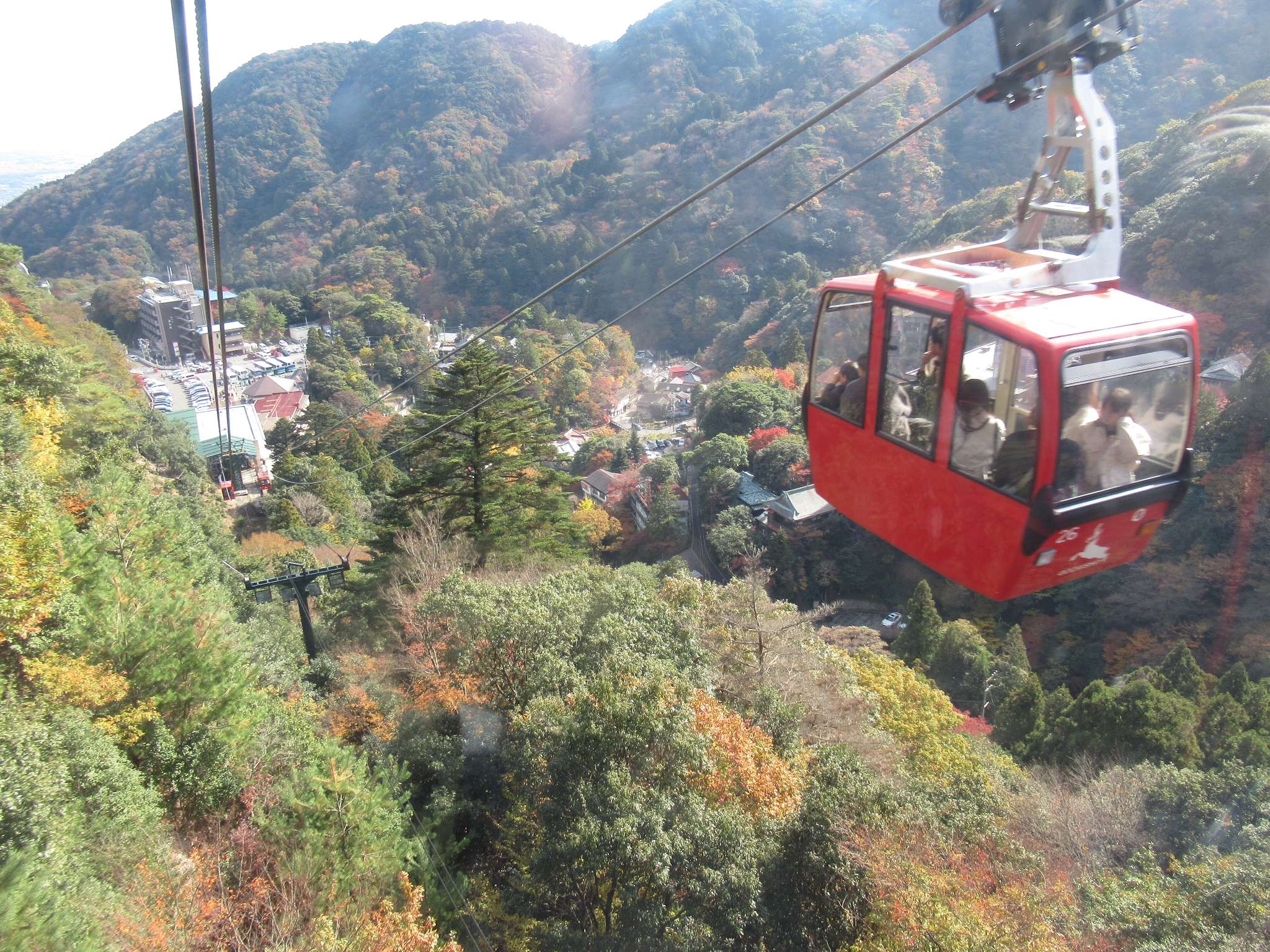 御在所ロープウエイ(菰野町)