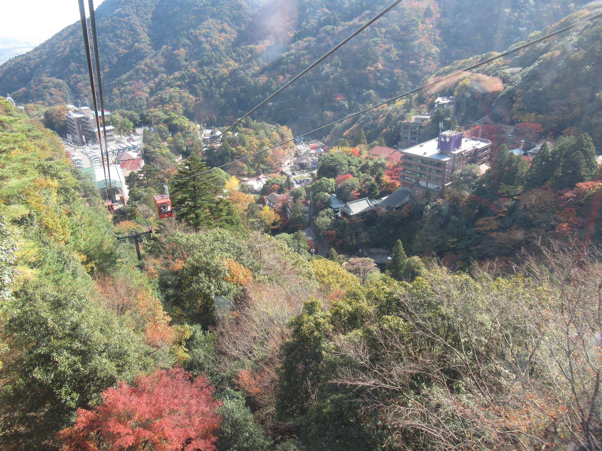 御在所ロープウエイ(菰野町)