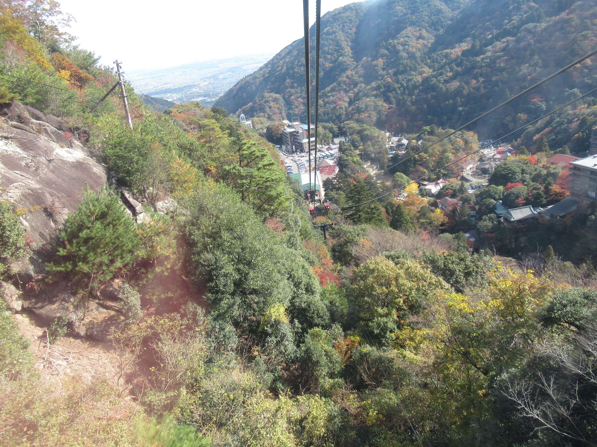 御在所ロープウエイ(菰野町)