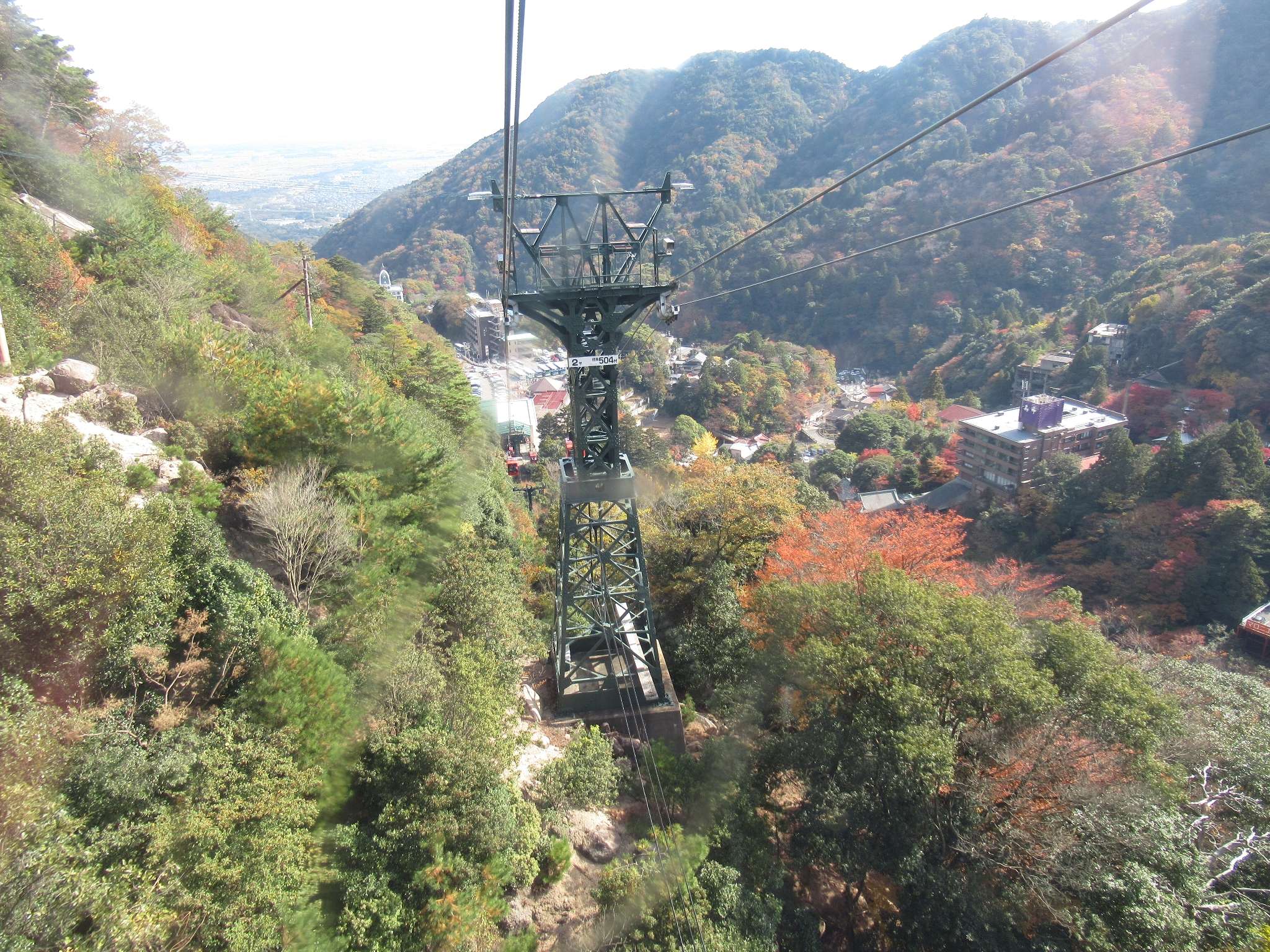 御在所ロープウエイ(菰野町)