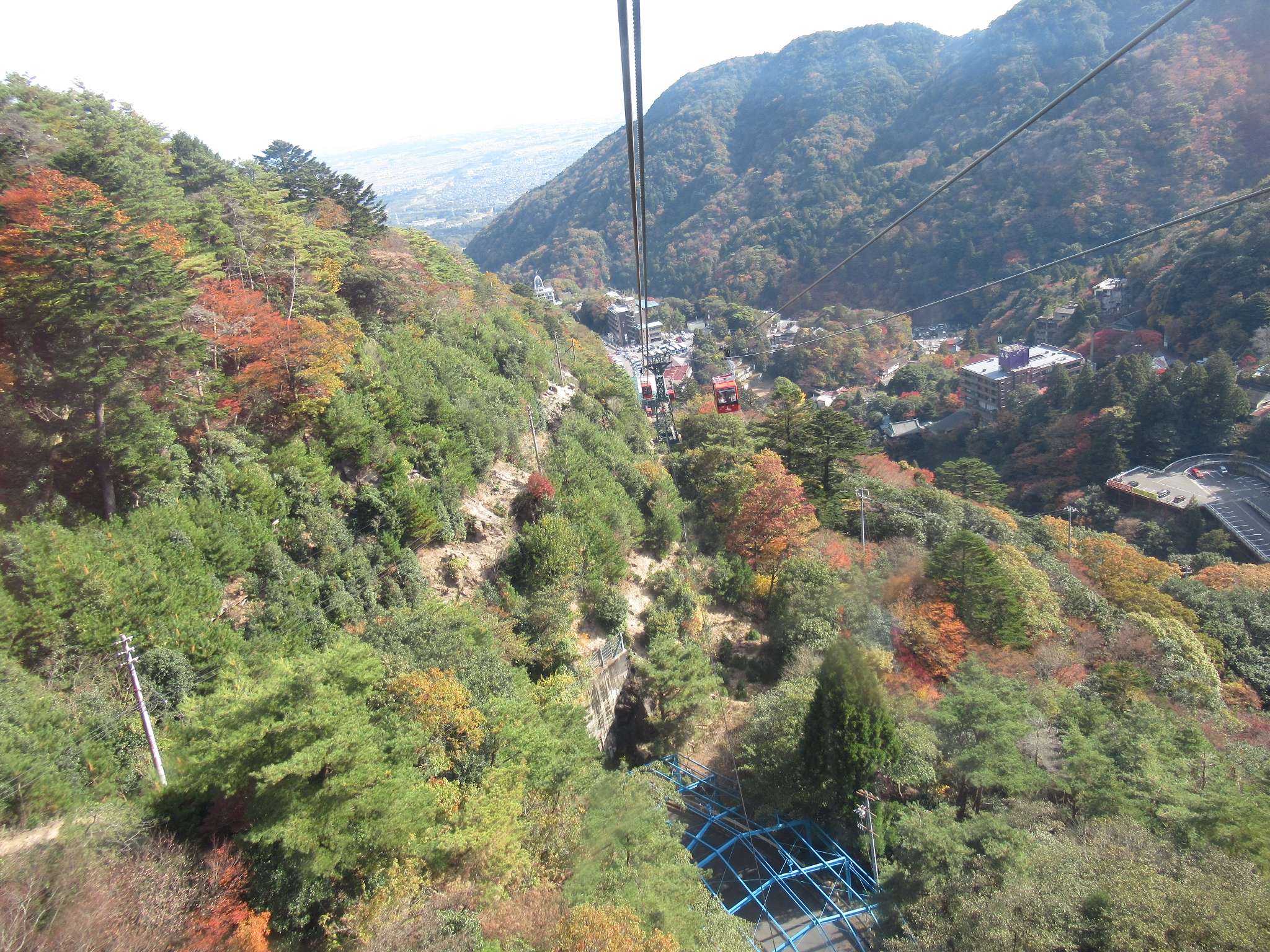 御在所ロープウエイ(菰野町)