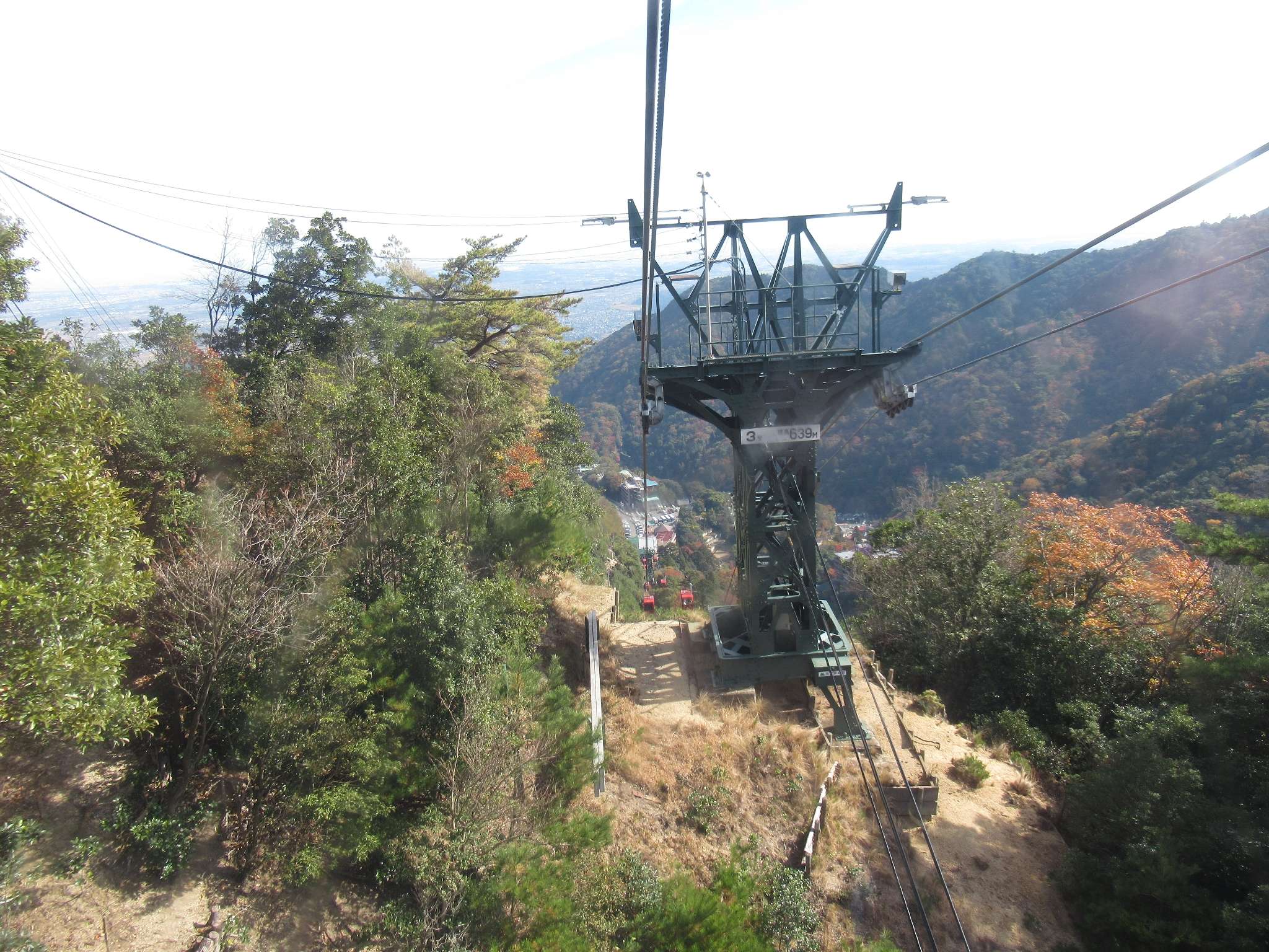 御在所ロープウエイ(菰野町)