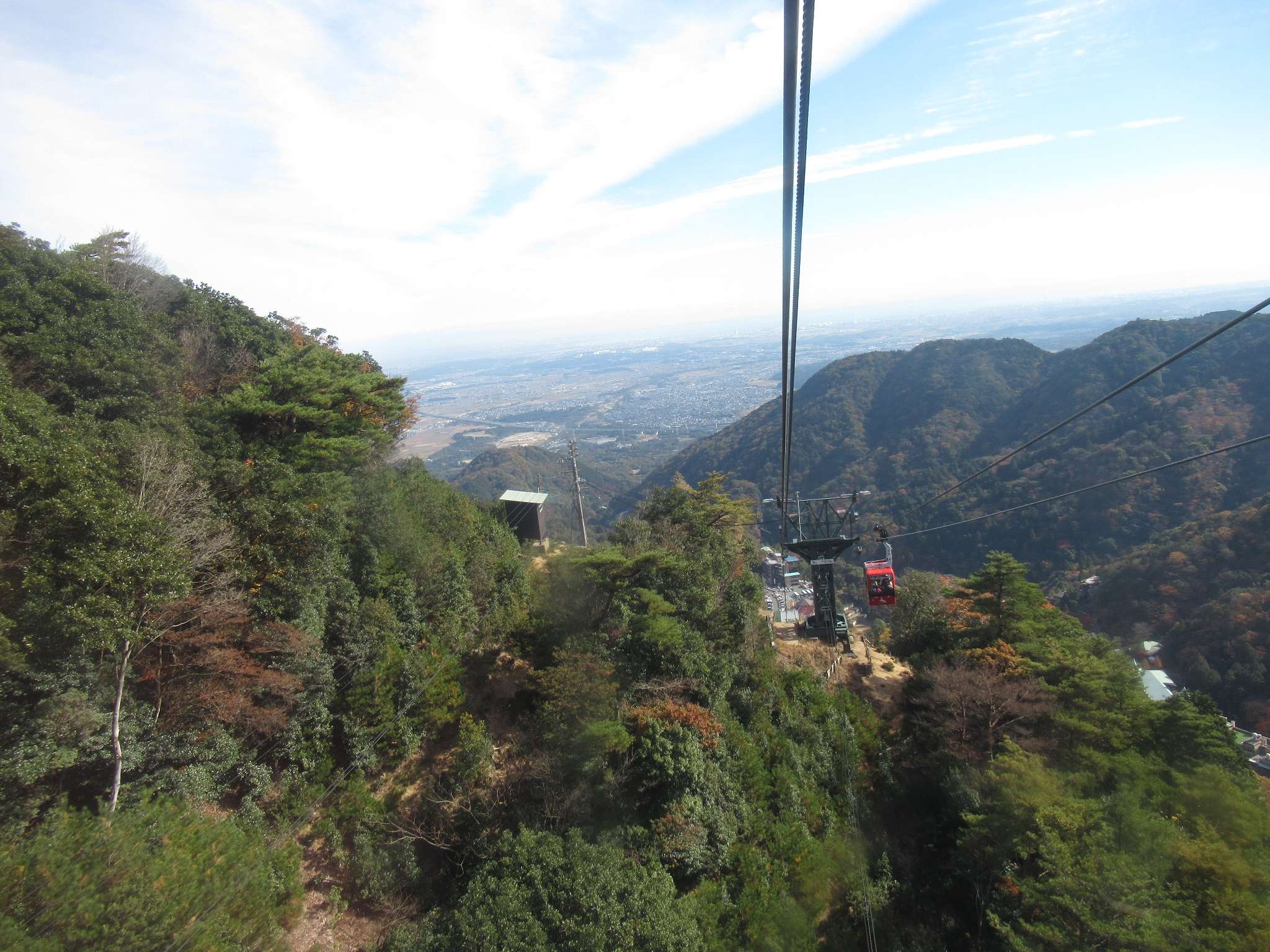 御在所ロープウエイ(菰野町)