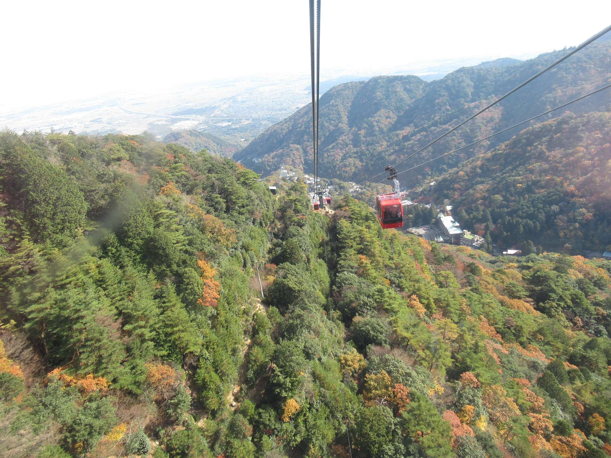 御在所ロープウエイ(菰野町)