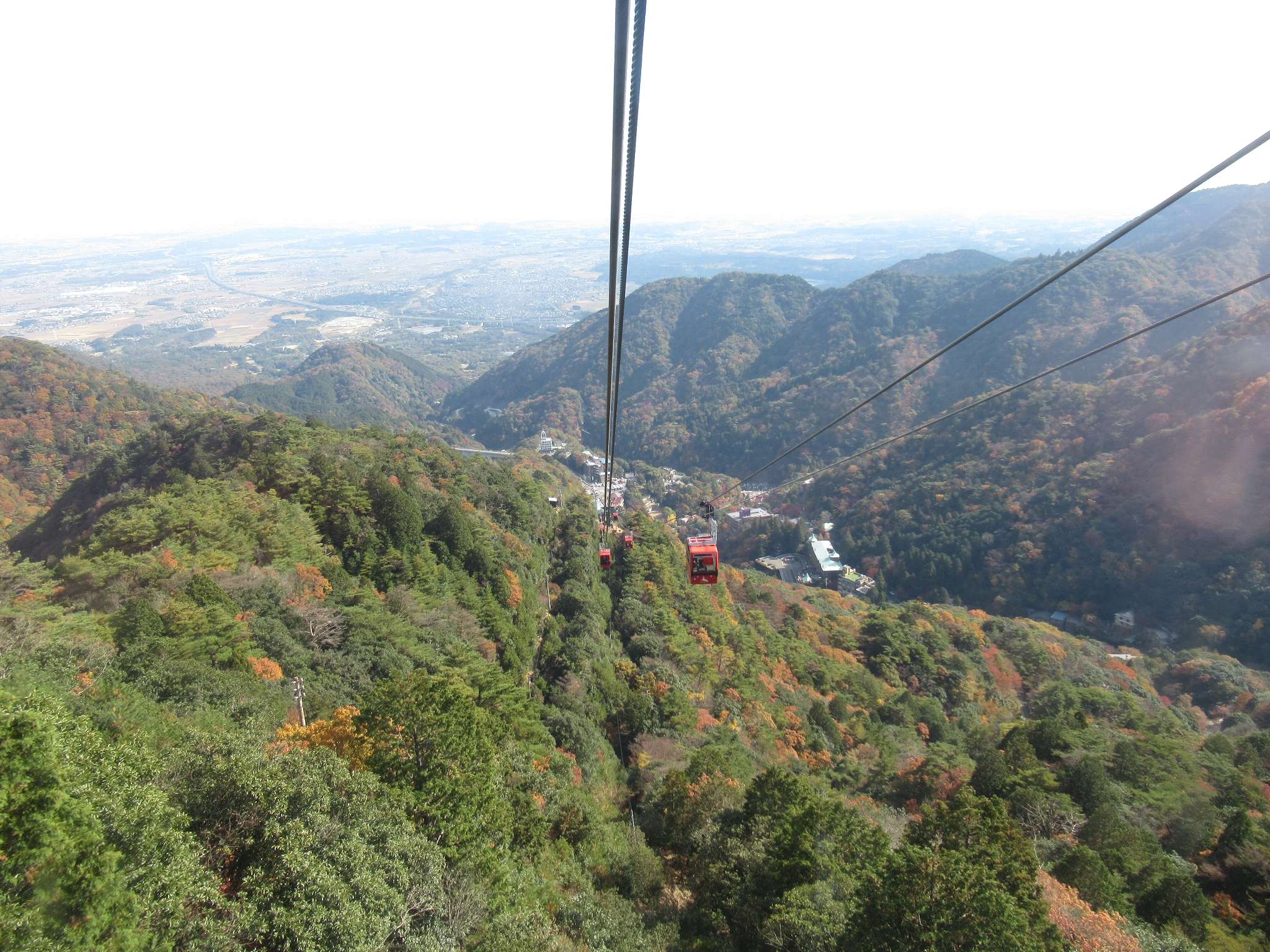 御在所ロープウエイ(菰野町)
