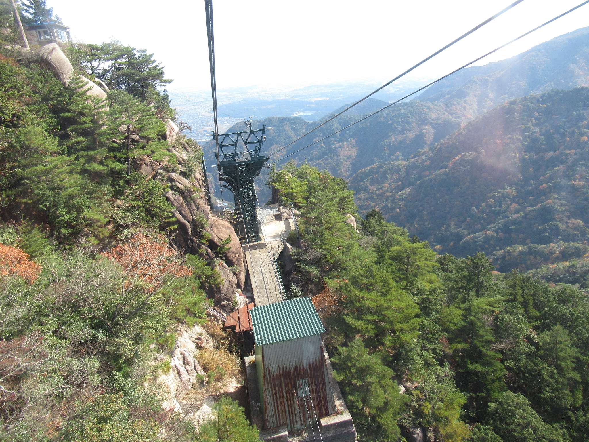 御在所ロープウエイ(菰野町)