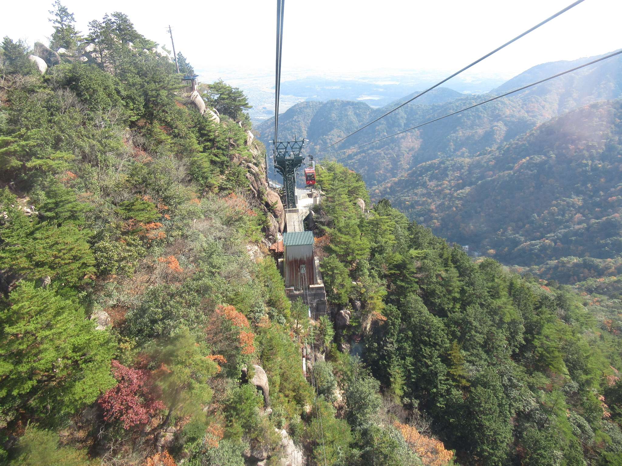 御在所ロープウエイ(菰野町)
