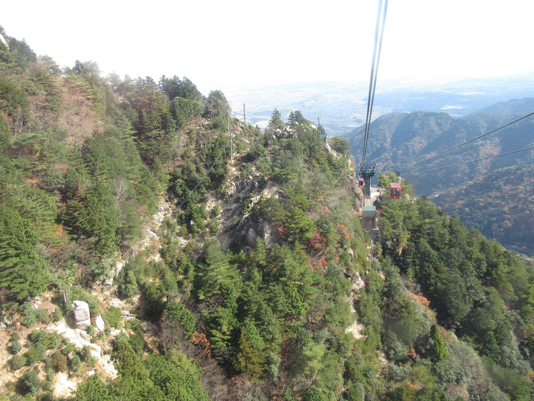 御在所ロープウエイ(菰野町)
