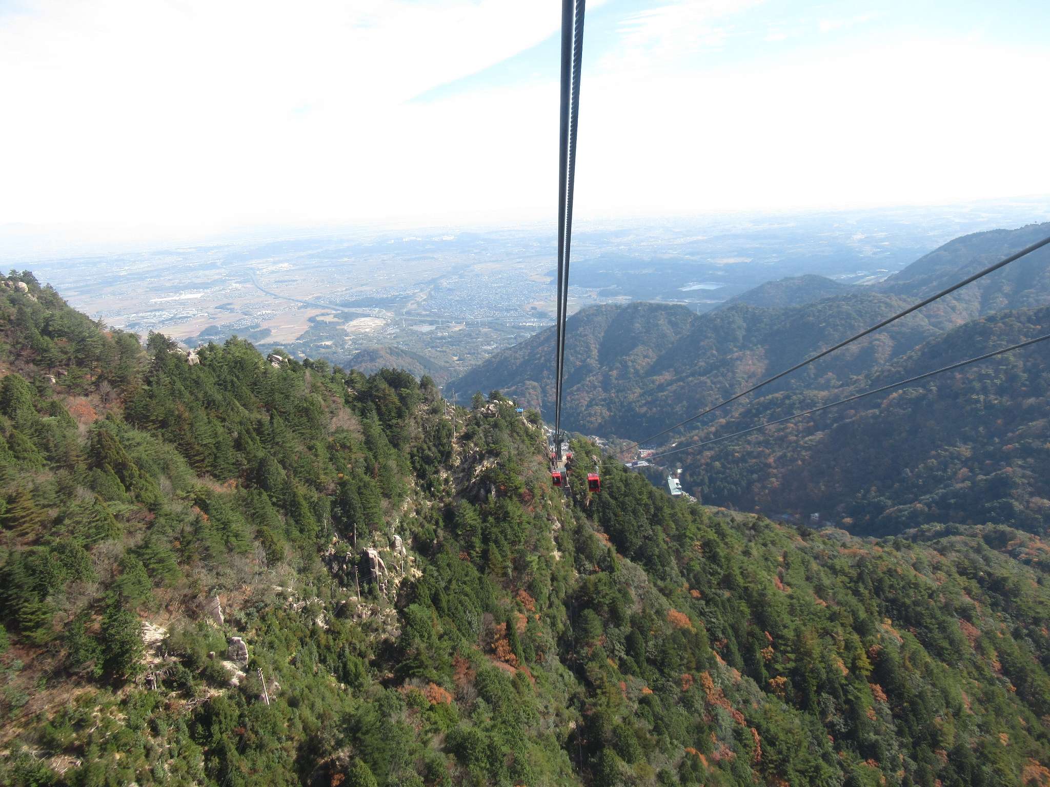 御在所ロープウエイ(菰野町)