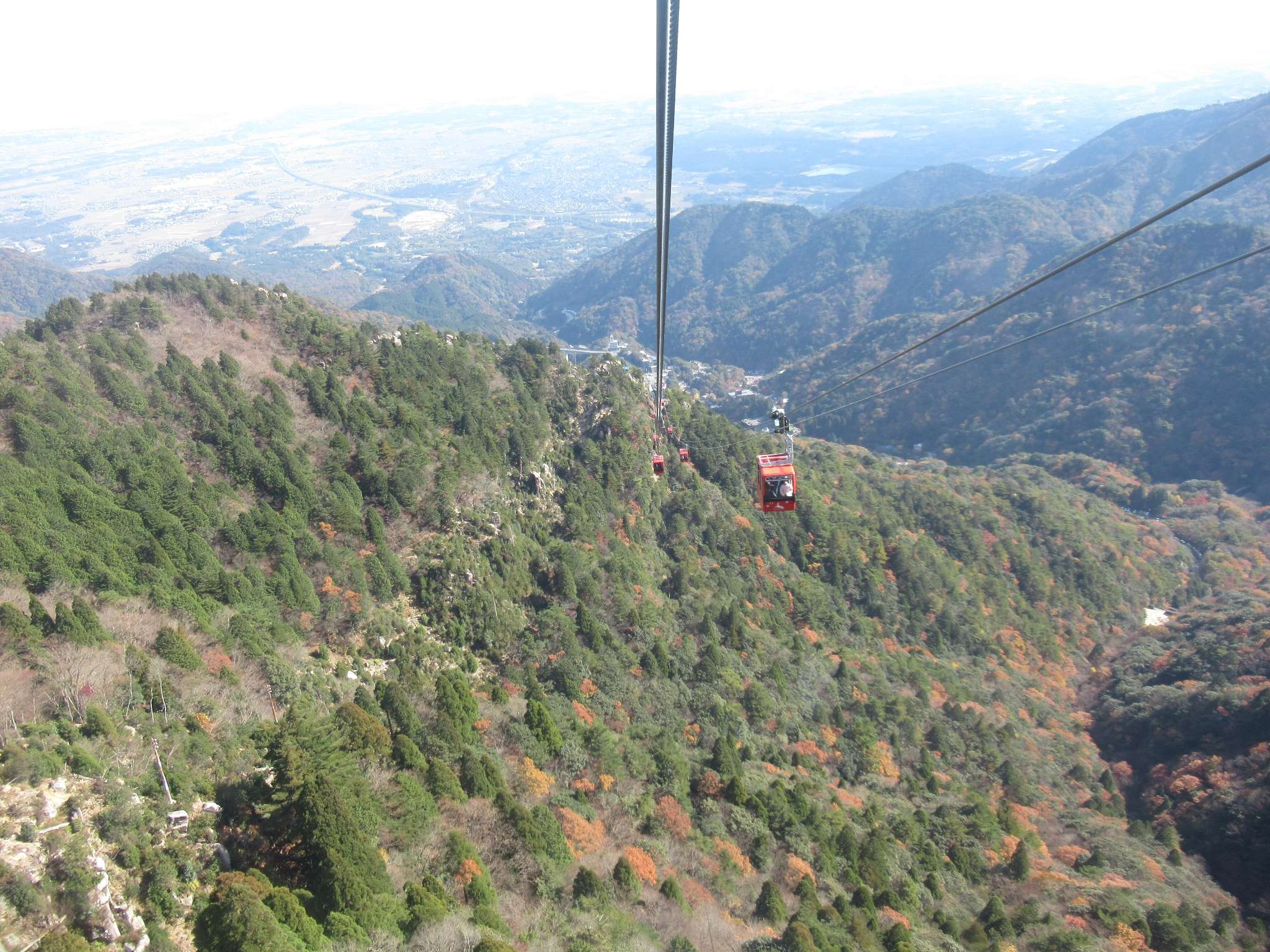 御在所ロープウエイ(菰野町)