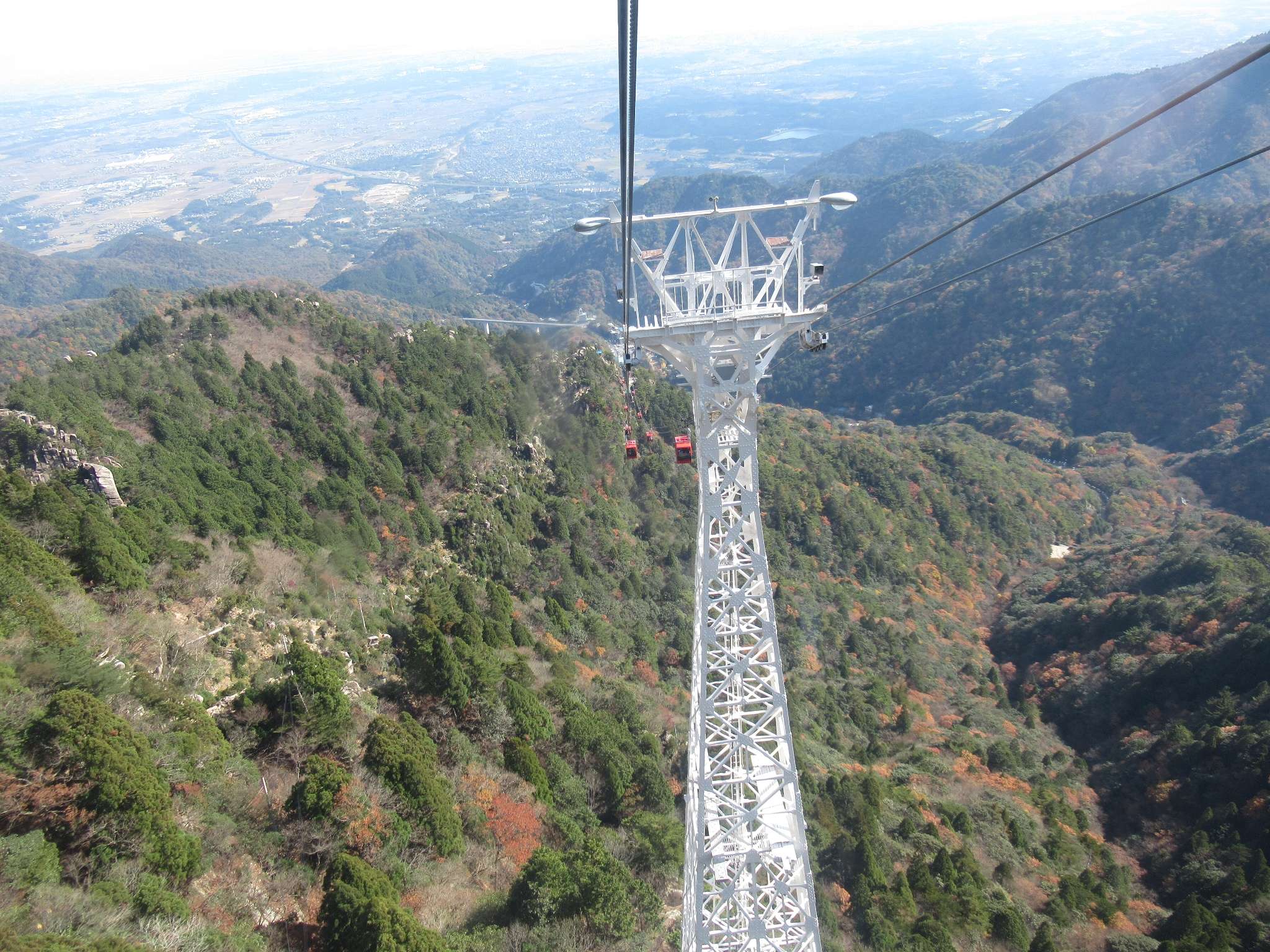 御在所ロープウエイ(菰野町)
