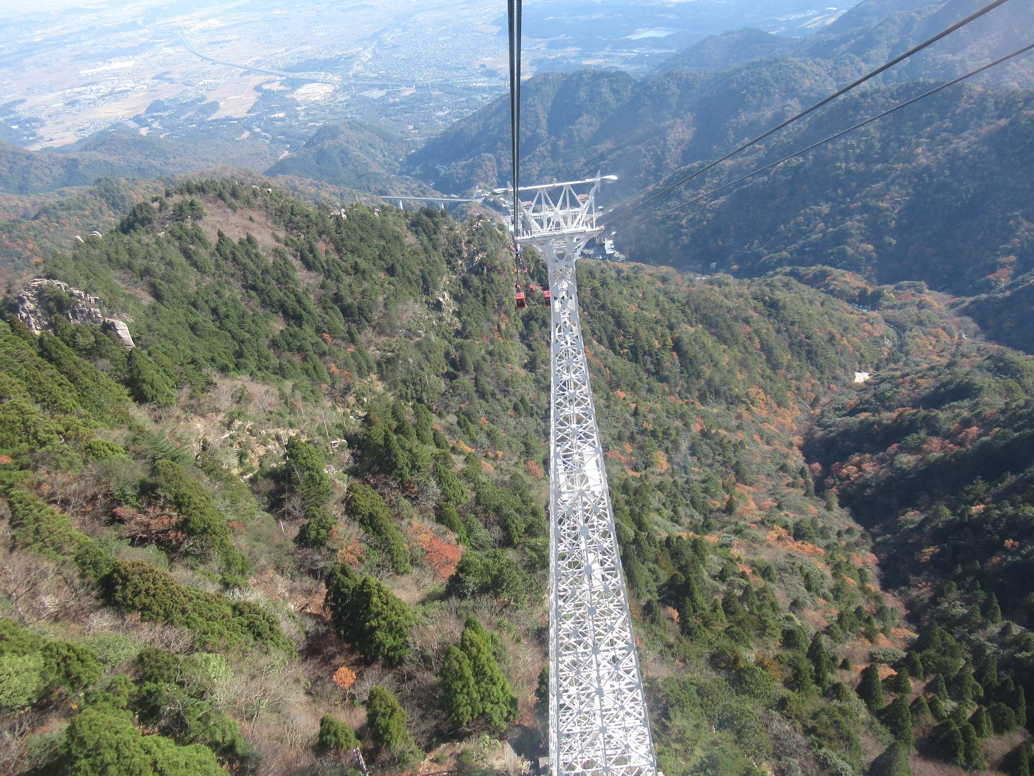 御在所ロープウエイ(菰野町)