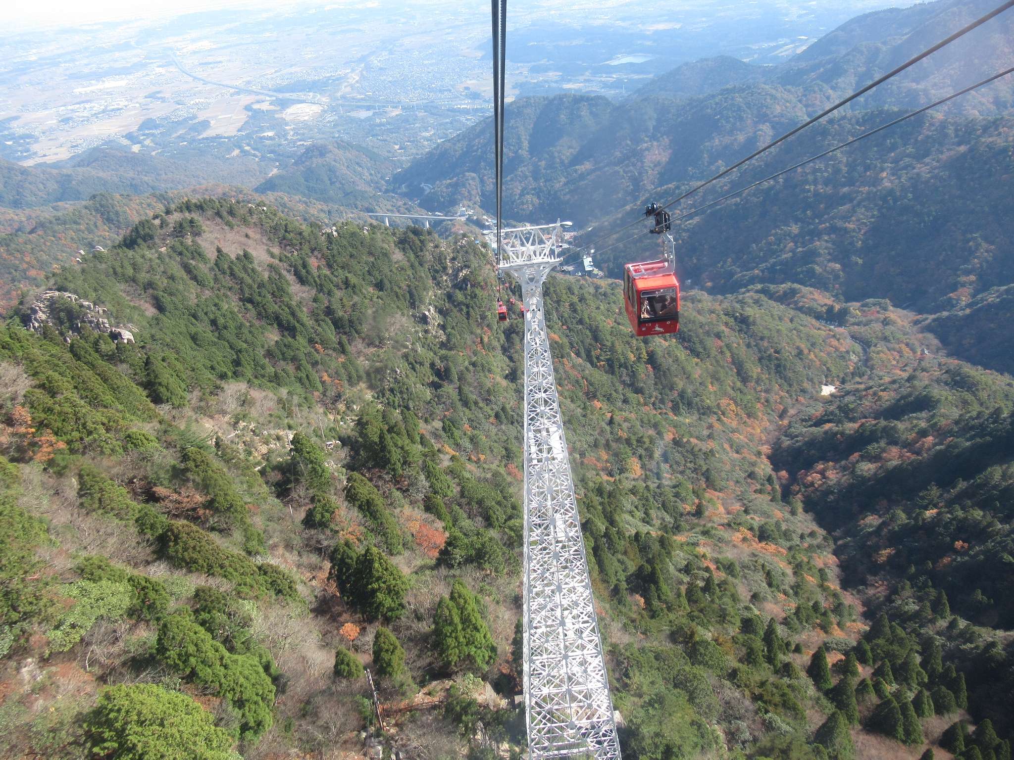 御在所ロープウエイ(菰野町)