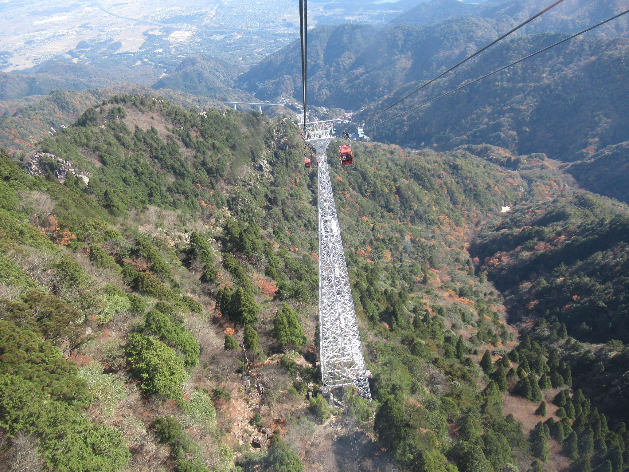 御在所ロープウエイ(菰野町)