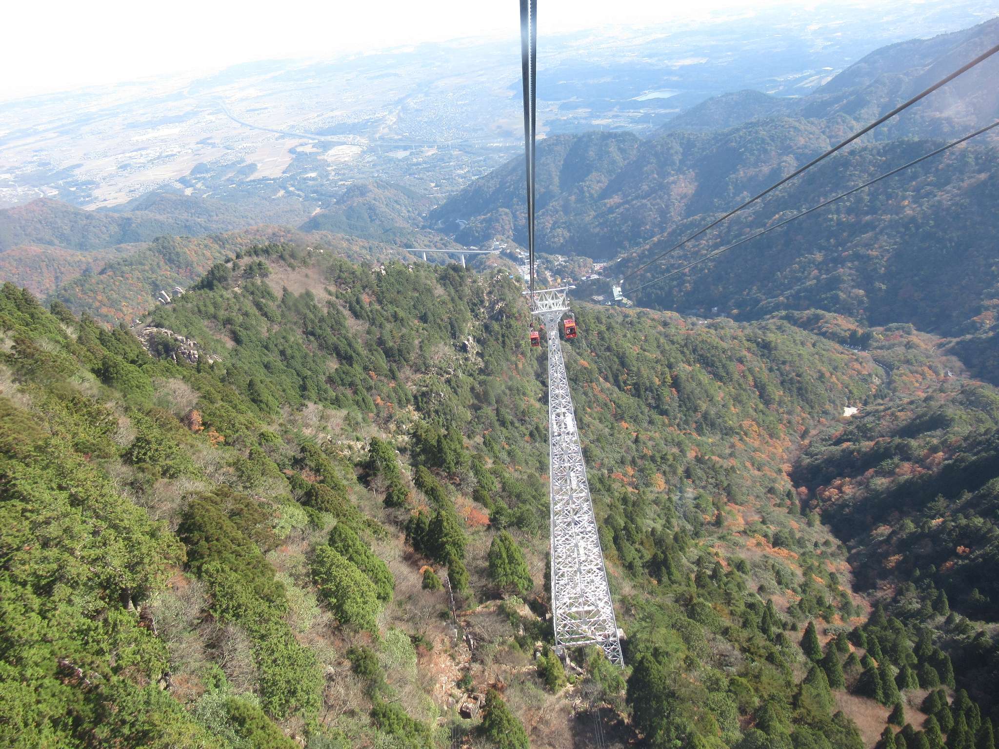 御在所ロープウエイ(菰野町)