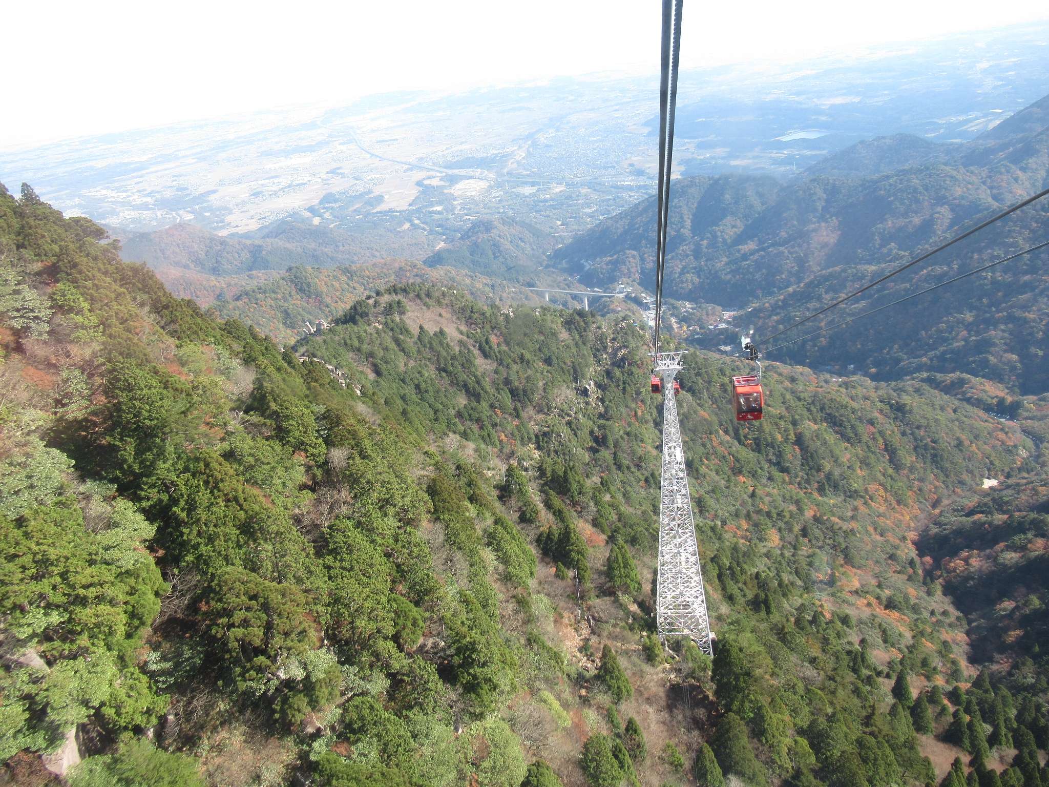 御在所ロープウエイ(菰野町)