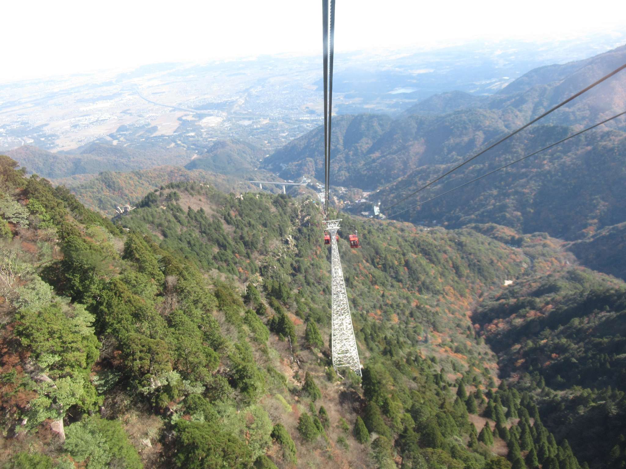 御在所ロープウエイ(菰野町)