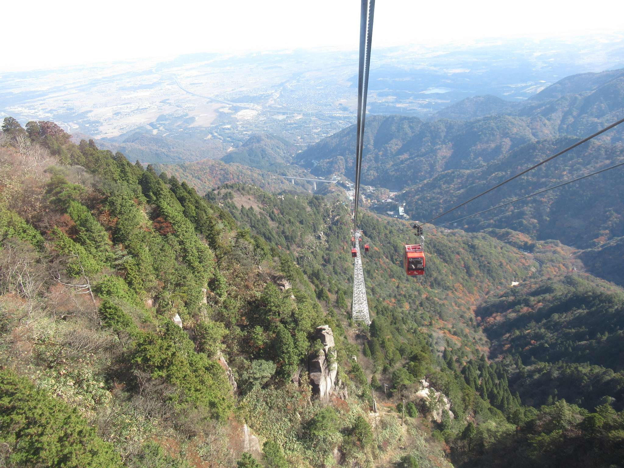 御在所ロープウエイ(菰野町)